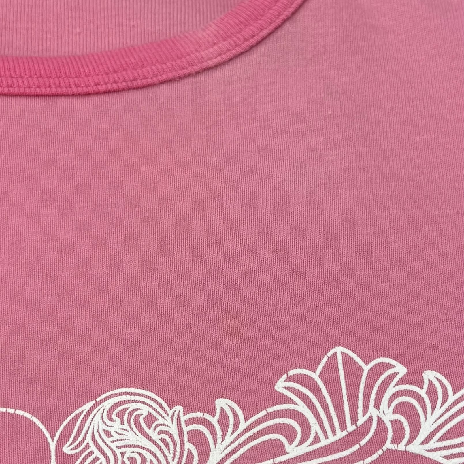 CHROME HEARTS Floral Cross Viny Heart Print Raglan Tee Size L クロムハーツ フローラルクロス ヴィニーハートプリント ラグランTシャツ サイズL