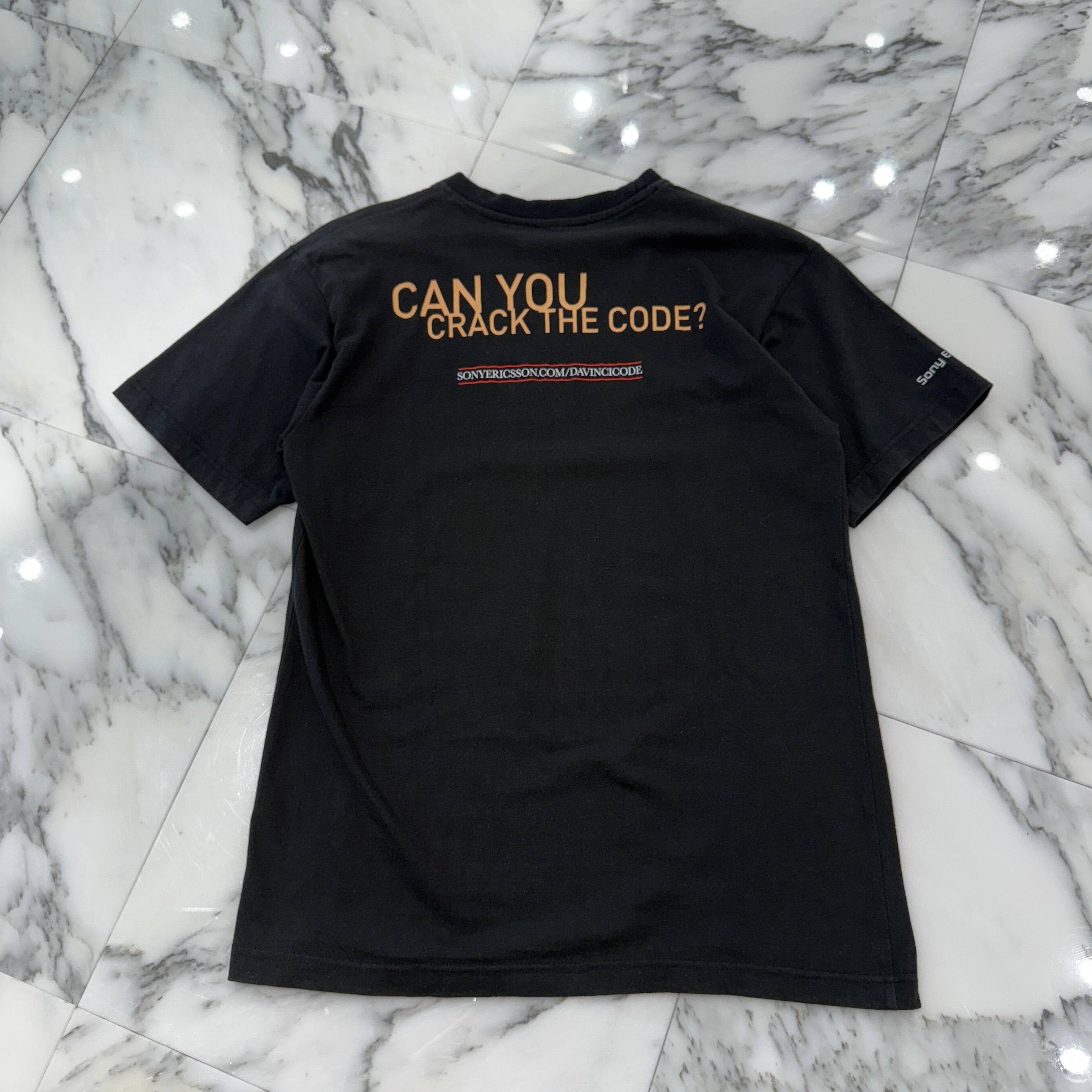 Vintage 00's The Davinci Code "Can You Crack The Code?" 2006 S/S Tee 00's ダビンチ・コード "キャンユークラックザコード？" 2006 Tシャツ