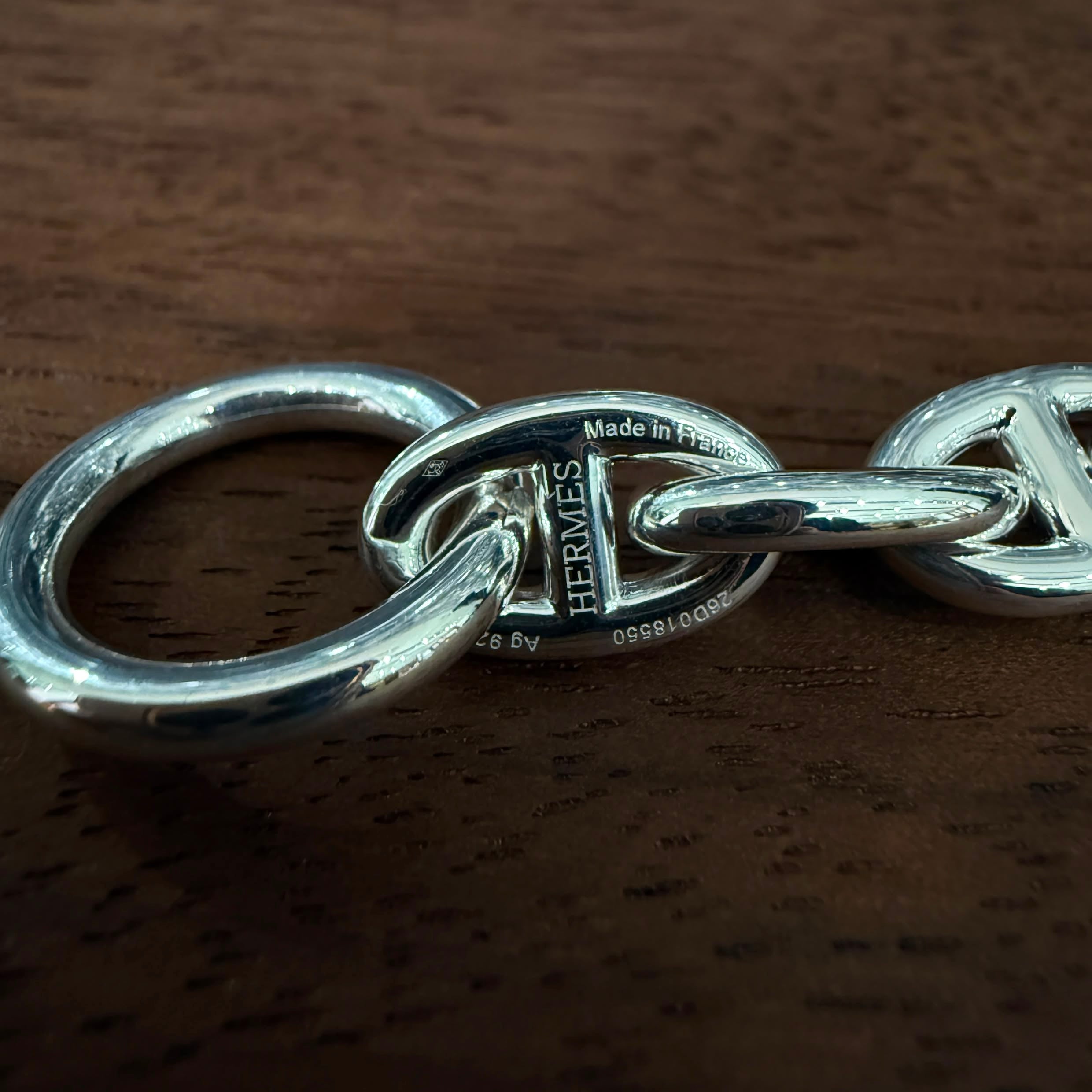 HERMES Chaine d’Ancre Necklace PM 43コマ エルメス シェーヌダンクル ネックレス PM 43コマ