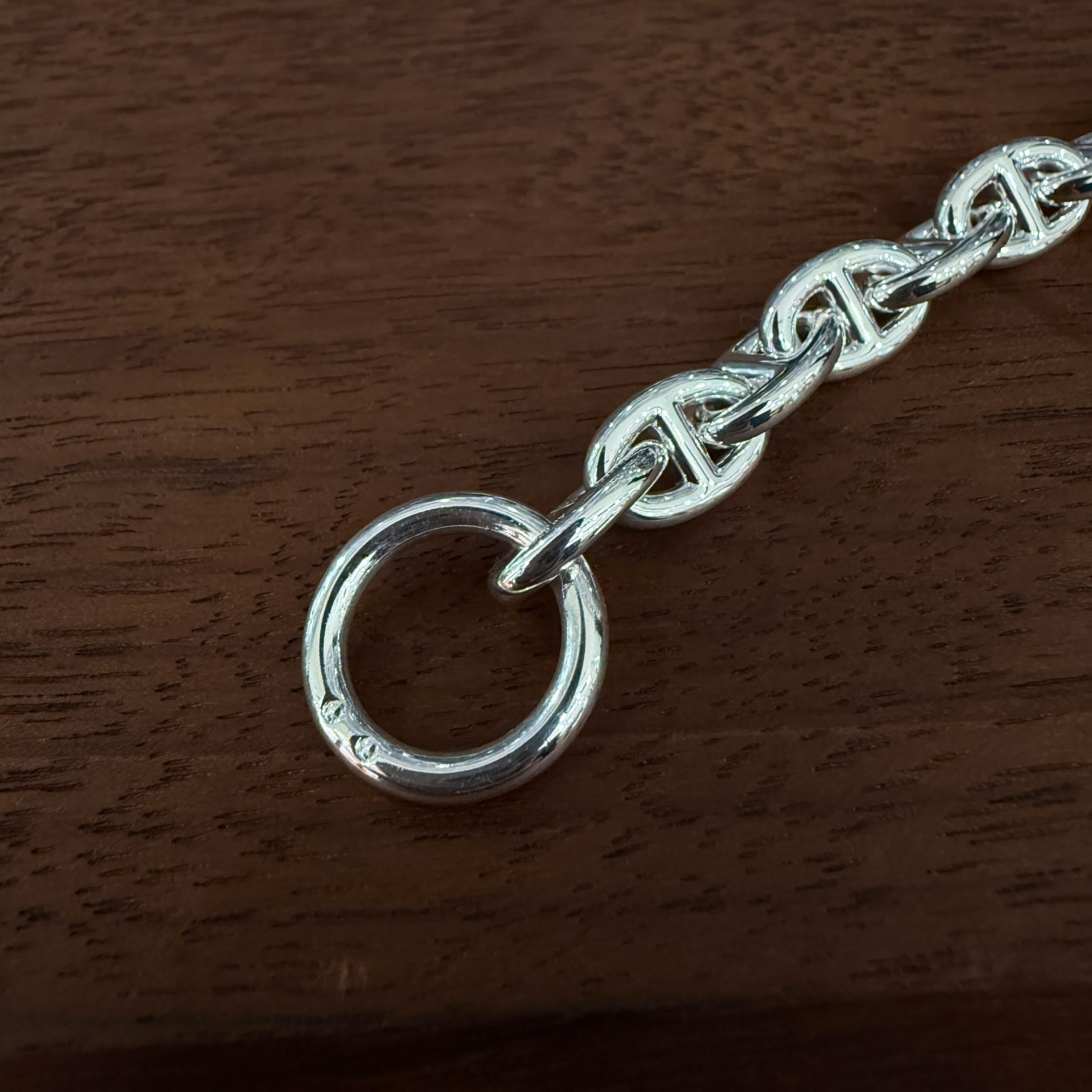 HERMES Chaine d’Ancre Necklace PM 43コマ エルメス シェーヌダンクル ネックレス PM 43コマ