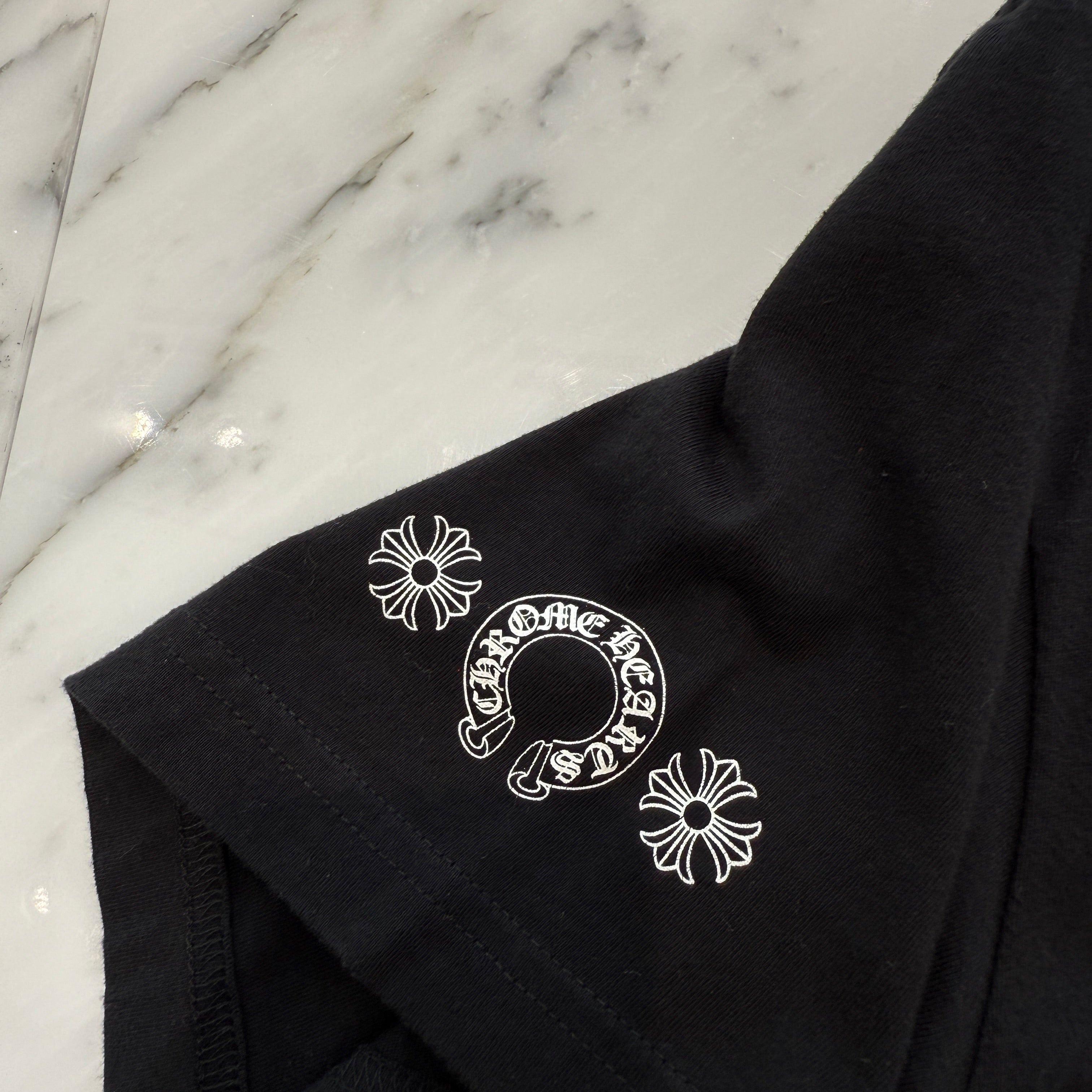 クロムハーツ　ダガーアイチャートTシャツ CHROME HEARTS Dagger Eye Chart Tee Size L クロムハーツ