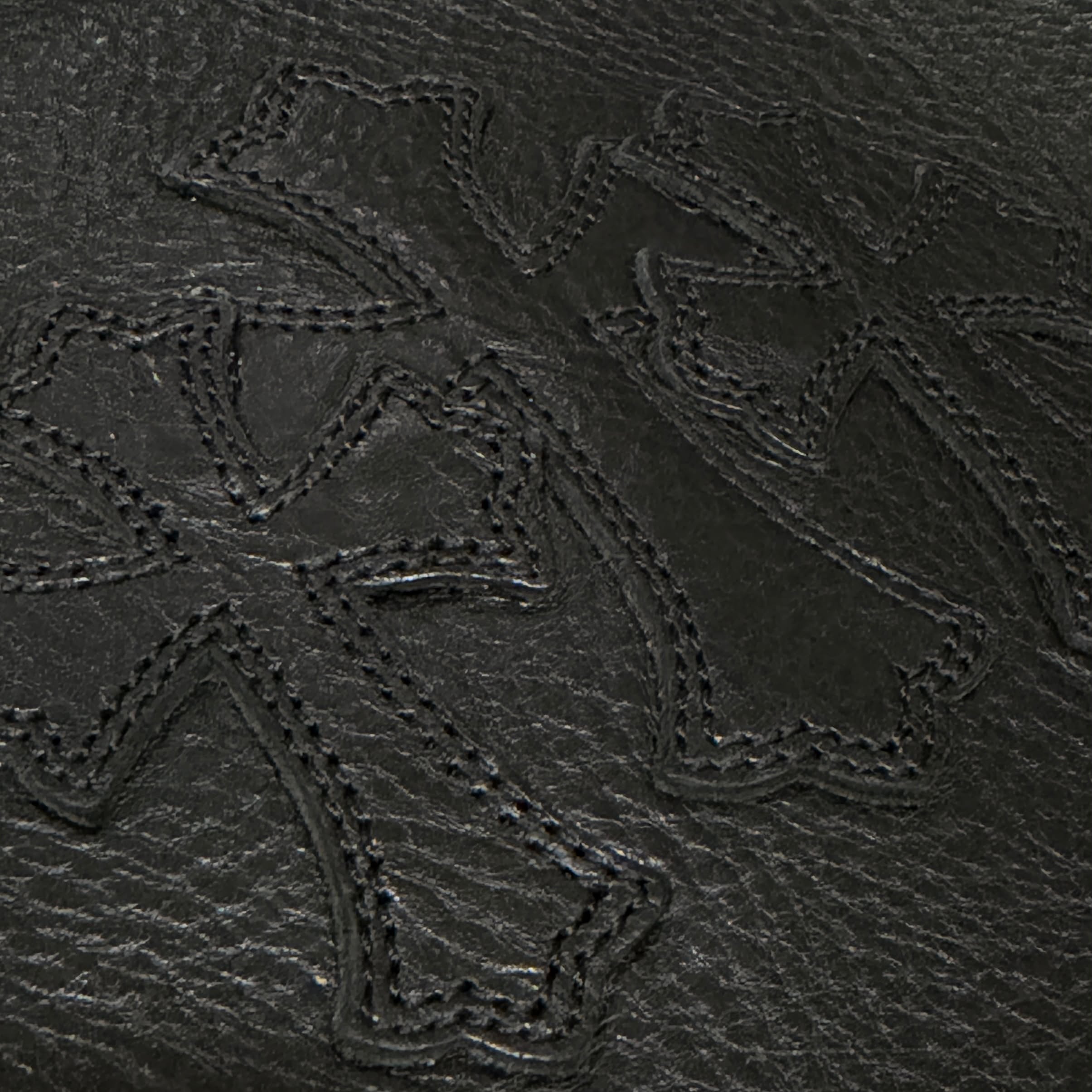 CHROME HEARTS Square Pocket 3 Cemetery Cross Leather Patch Shoulder Bag クロムハーツ スクエアポケット 3セメタリークロス レザーパッチ ショルダーバッグ