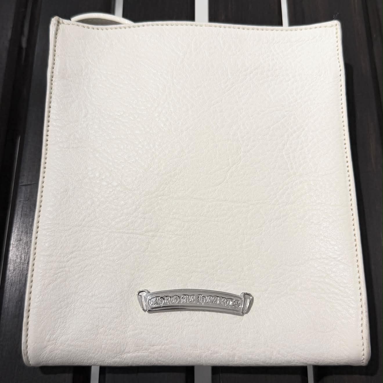 CHROME HEARTS Small CH Cross Square Pocket Leather Shoulder Bag クロムハーツ スモールCHクロス スクエアポケット レザーショルダーバッグ
