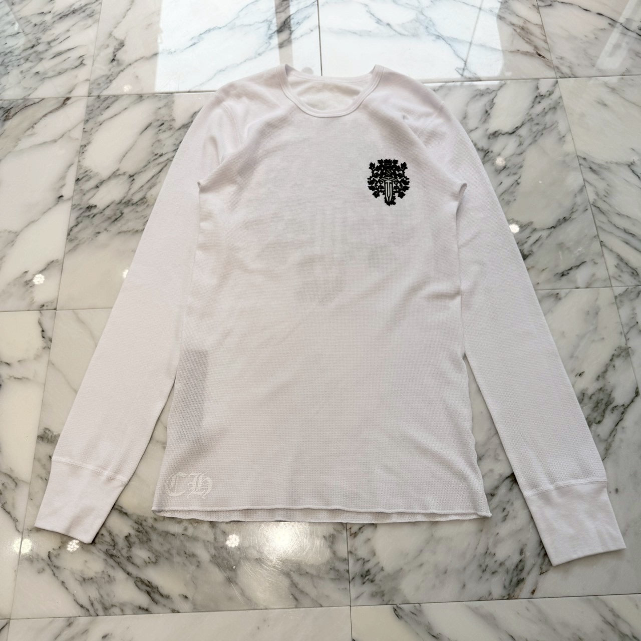 CHROME HEARTS 2025SS Vine Dagger Print Thermal Long Sleeve Tee Size XL クロムハーツ ヴァインダガー プリント サーマル ロングスリーグ Tシャツ サイズXL