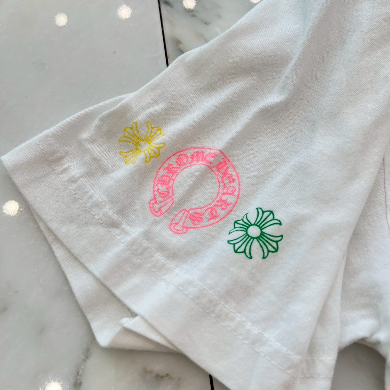 CHROME HEARTS 2021SS MLTCOL CEM CRS Tee Size XL クロムハーツ マルチカラー セメタリークロス Tシャツ サイズXL