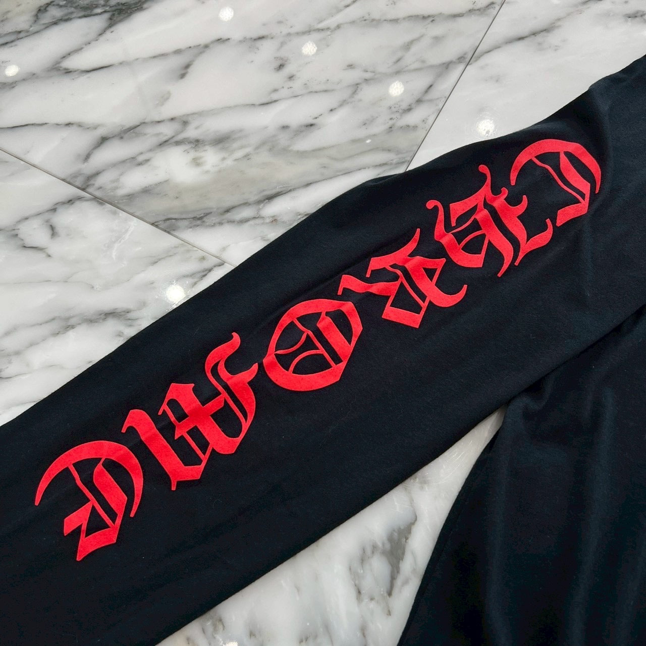 CHROME HEARTS Made In Hollywood Red CH Plus Long Sleeve Tee Size L クロムハーツ メイドインハリウッド CHプラス ロングスリーブTシャツ サイズL