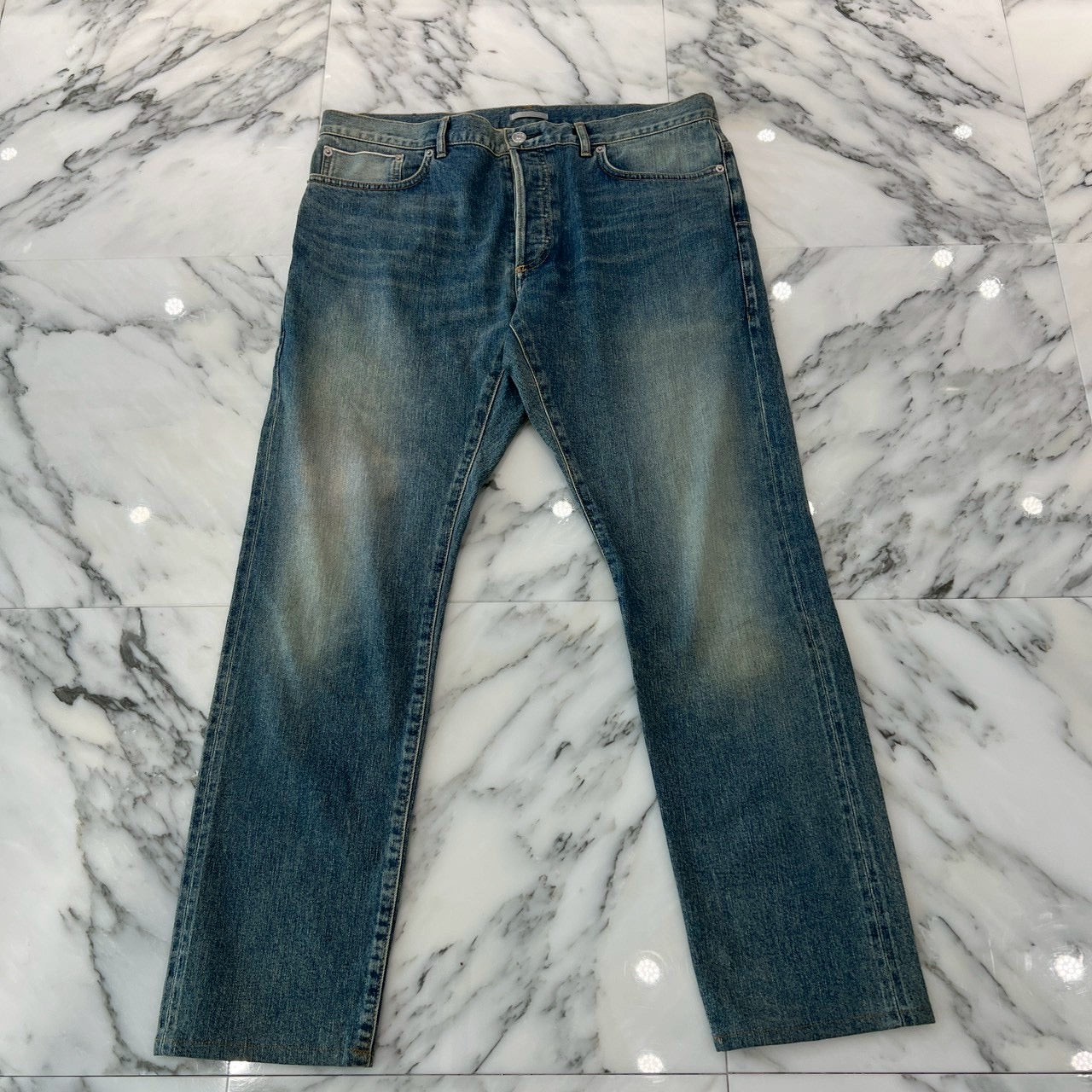 DIOR 2023SS ATELIER Embroidery Slim Fit Denim Pants 213DS15AY988 Size 34 ディオール アトリエ刺繍 スリムフィット デニムパンツ サイズ34