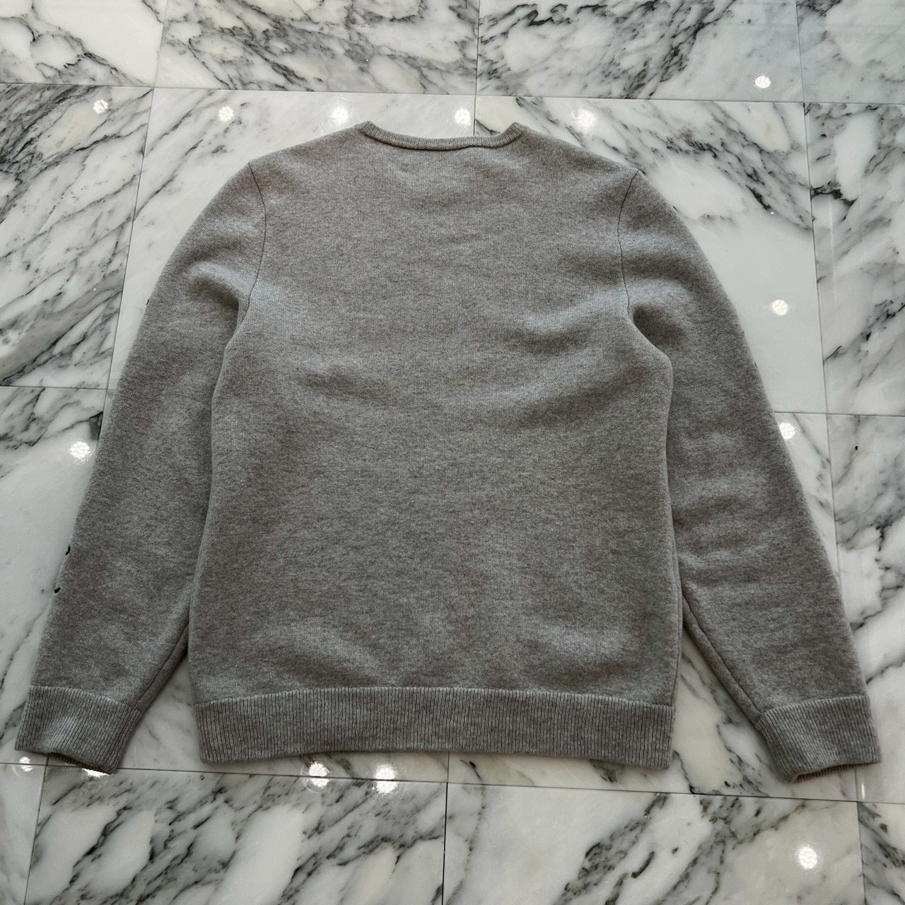 CHROME HEARTS YNOT ARM LOGO EMBROIDERY CASHMERE KNIT SWEATER Size M クロムハーツ ワイノット 袖ロゴ刺繍 カシミアニット セーター サイズM