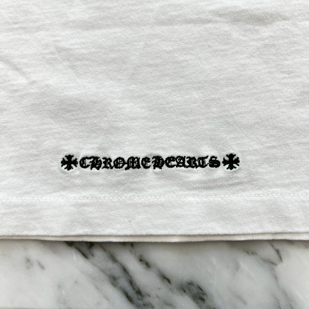 CHROME HEARTS Y NOT Vine Dagger CH Plus Embroidery Long Sleeve Tee Size S クロムハーツ ワイノット ヴァインダガー CHプラス刺繍 ロングスリーブTシャツ サイズS