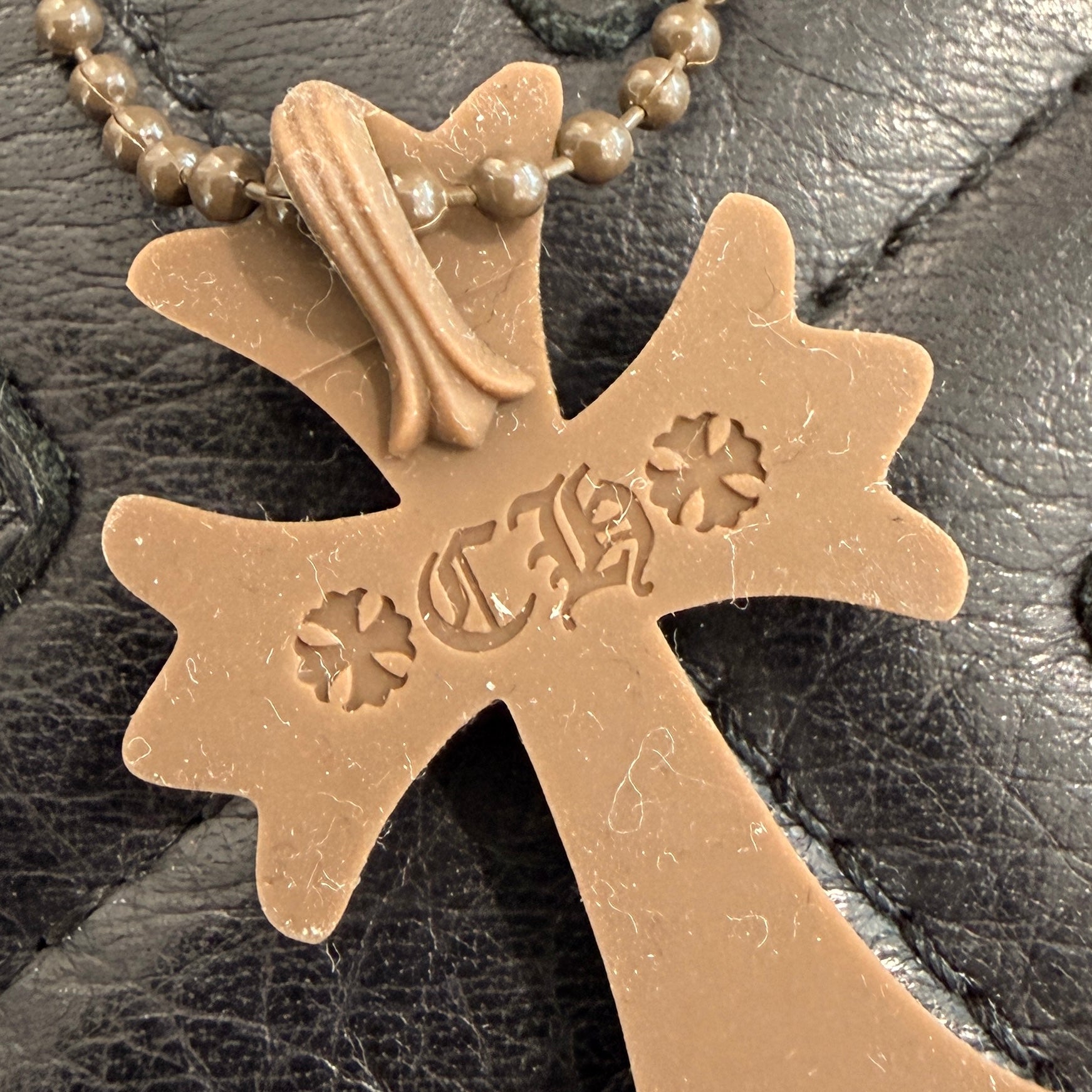 CHROME HEARTS PENDANT CH CRS SML PLSTC クロムハーツ CHクロススモール シリコンラバー ペンダント