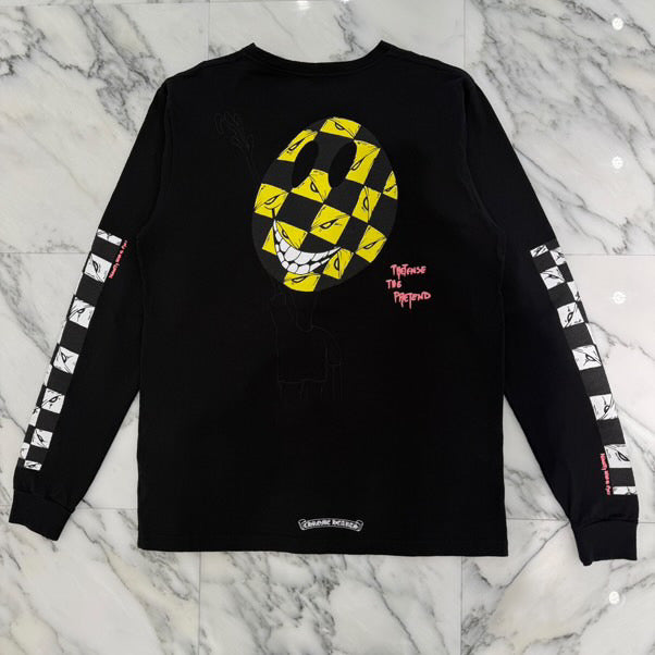 CHROME HEARTS × MATTY BOY PPO PRETENSE Long Sleeve Tee Size L