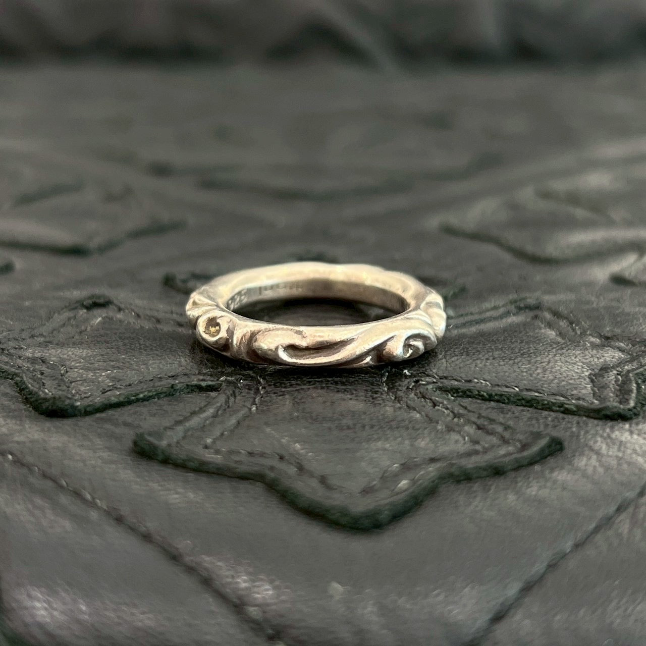 CHROME HEARTS Scroll Band Ring Size 16.5号 クロムハーツ スクロールバンド リング サイズ16.5号
