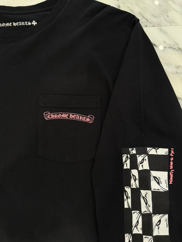 CHROME HEARTS × MATTY BOY PPO PRETENSE Long Sleeve Tee Size L