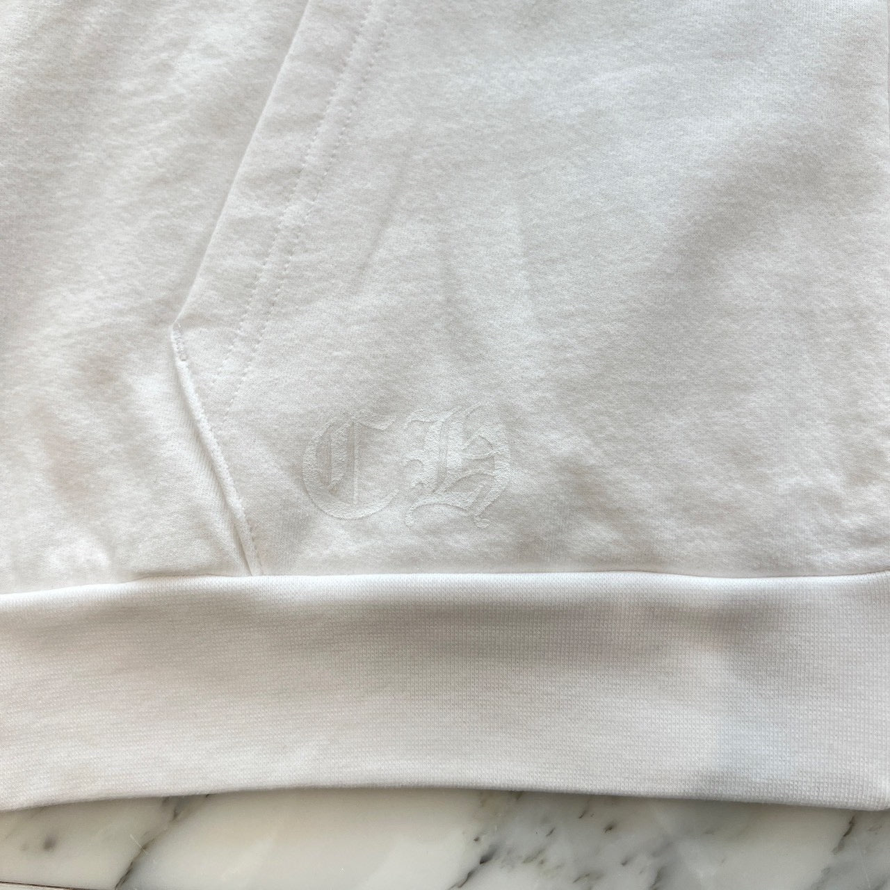 CHROME HEARTS Vertical Logo Zip Up Hoodie Size XL クロムハーツ ヴァーティカルロゴ ジップアップフーディー サイズXL