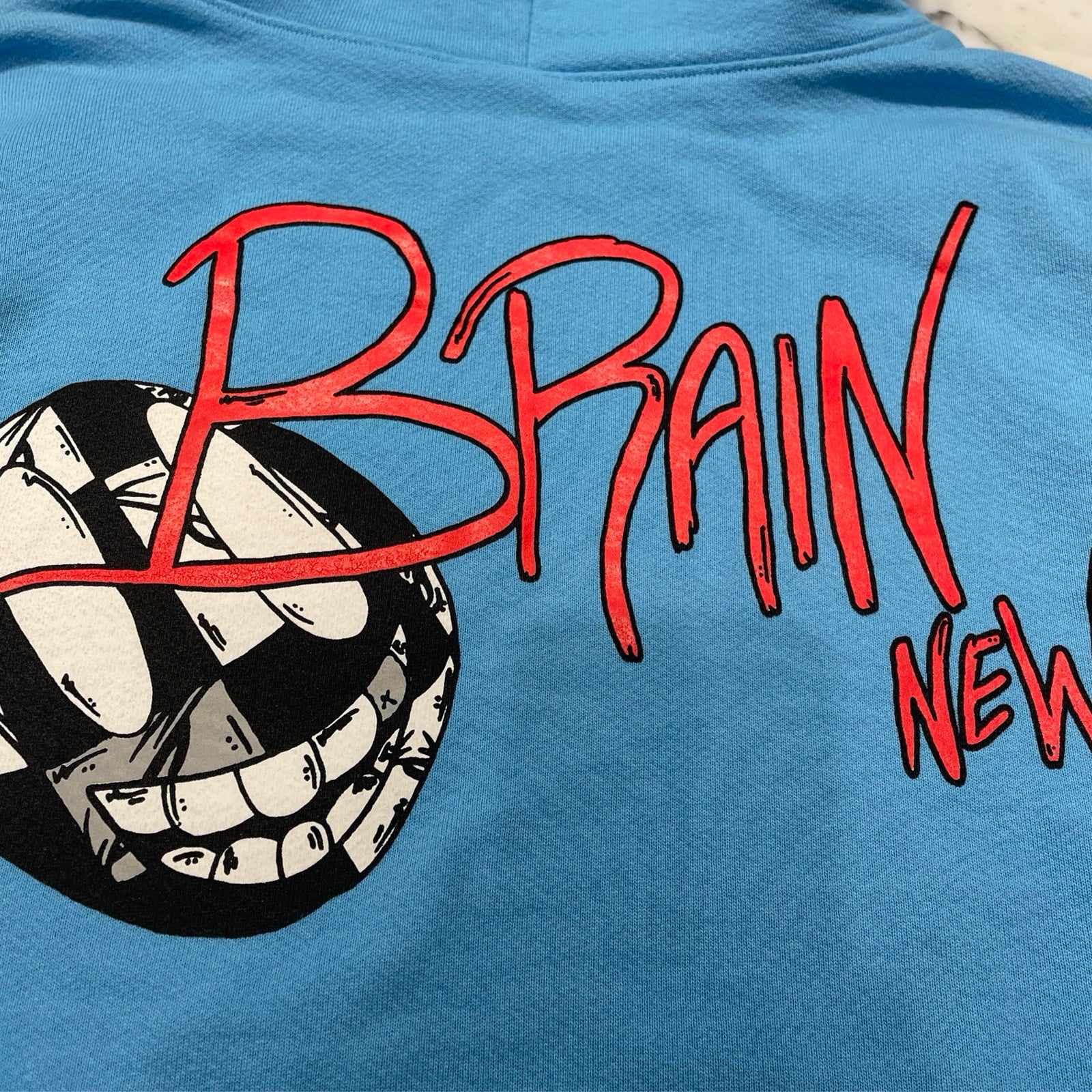 CHROME HEARTS × MATTY BOY 2024SS BRAIN NEW Pullover Hoodie Size XXL クロムハーツ×マッティボーイ ブレインニュー プルオーバーフーディ サイズXXL