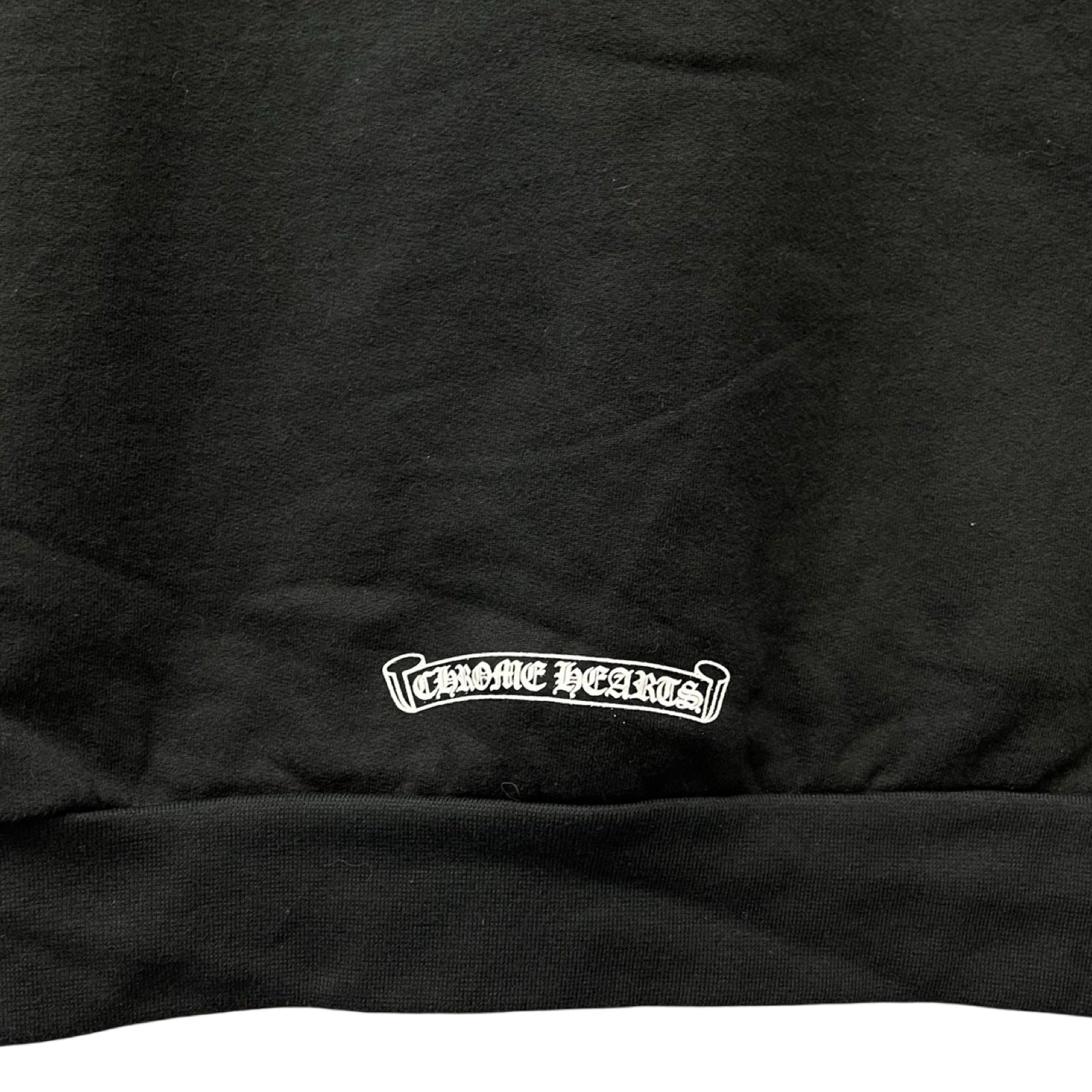 CHROME HEARTS 1998 Vertical Logo Pullover Hoodie Size XXL