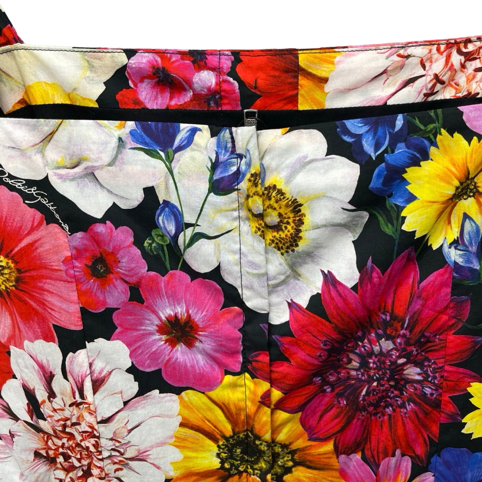 Dolce&Gabbana Floral Print Midi Dress F6ZT0T HS5L8 Size 38