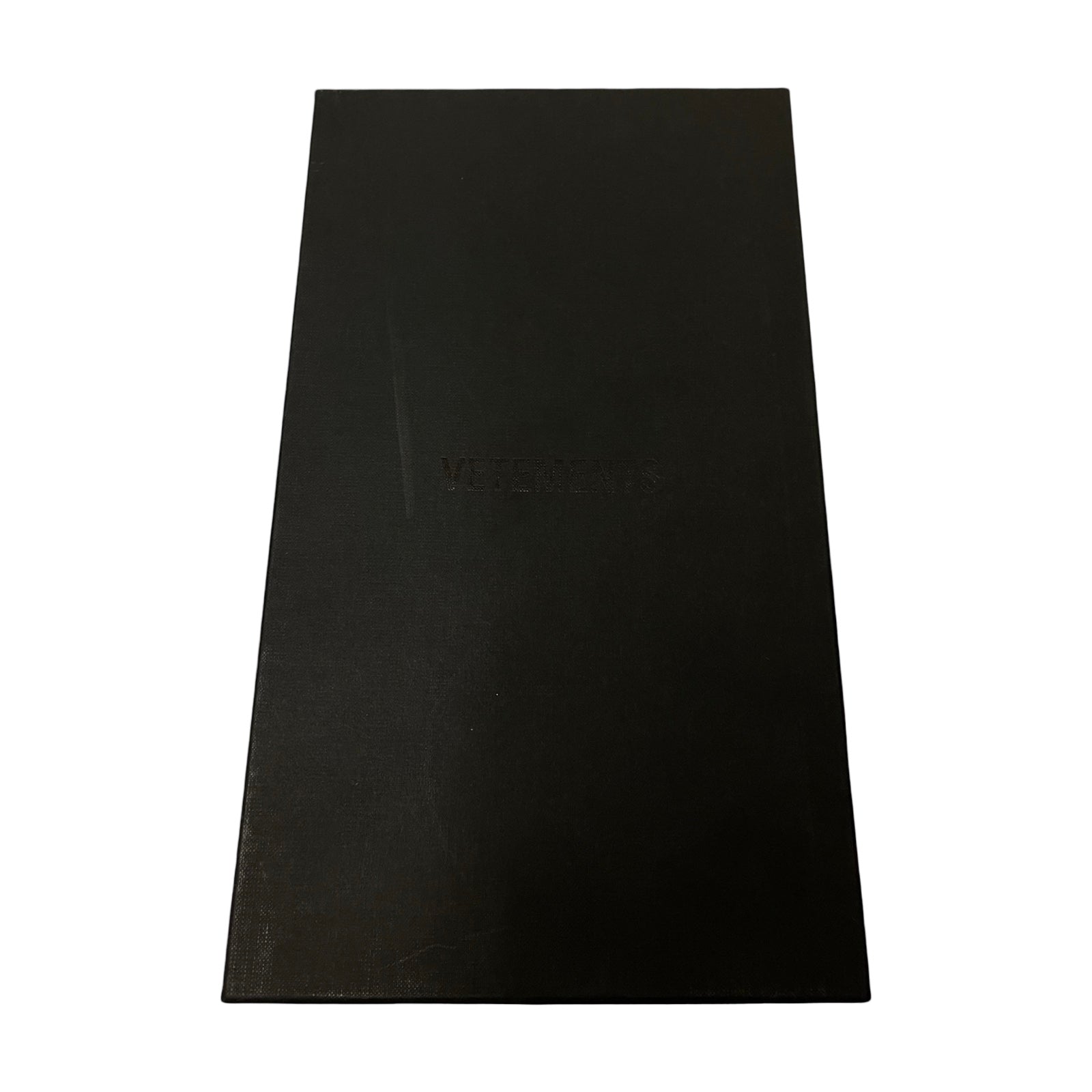 VETEMENTS 2022SS Logo Leather Slides UE52FL500B Size 41