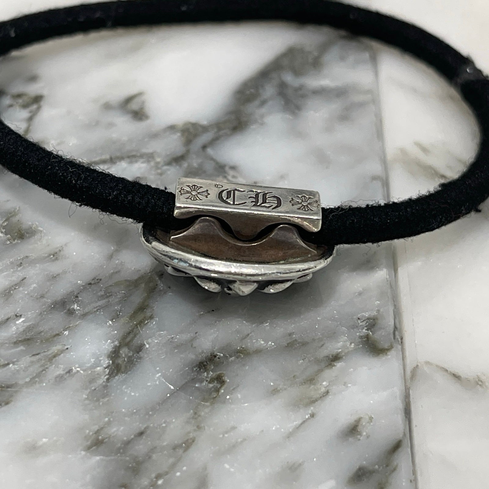 CHROME HEARTS CROSS BALL HAIR BAND クロムハーツ クロスボール ヘアバンド