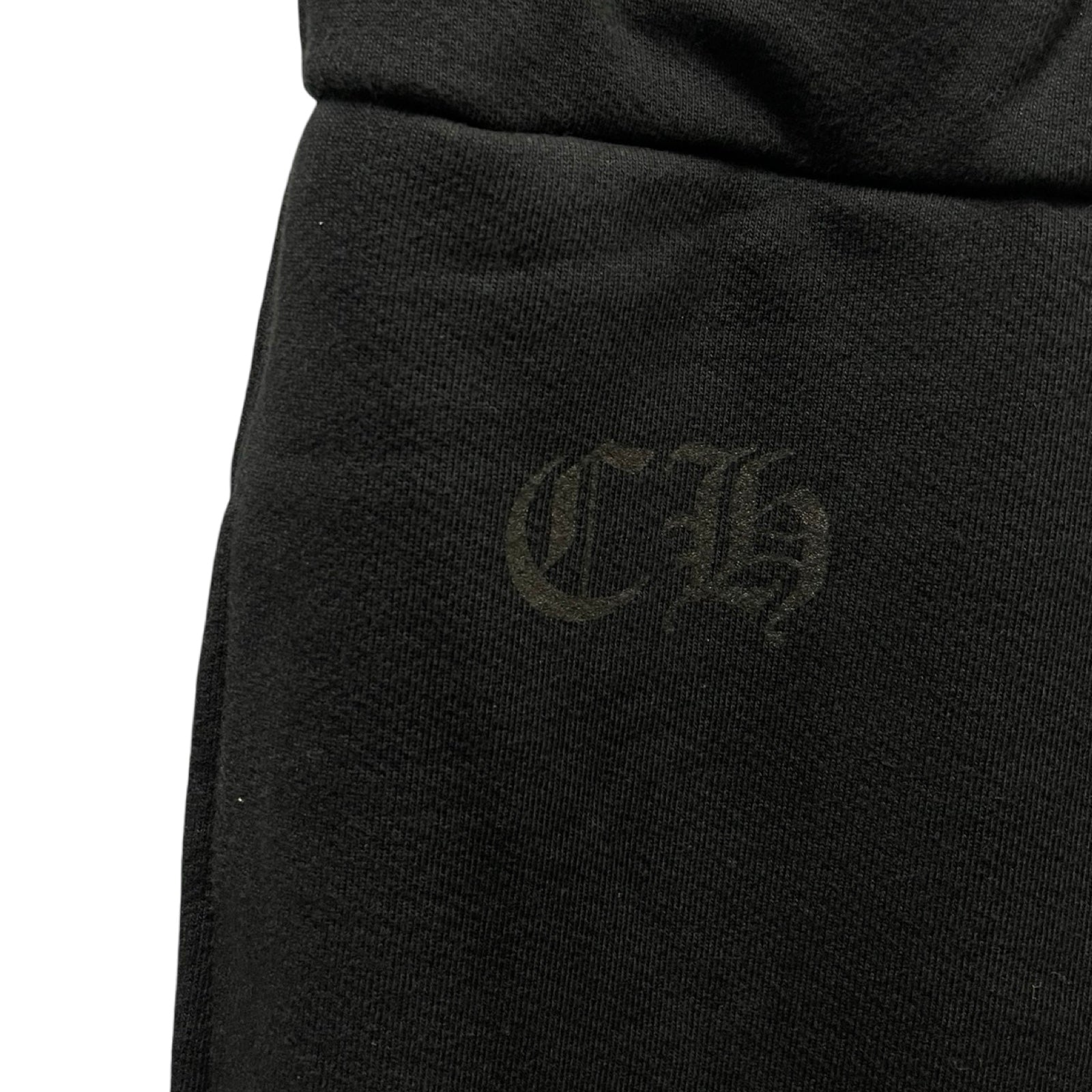 CHROME HEARTS 1998 Glitter Horseshoe Sweat Long Pants Size XL