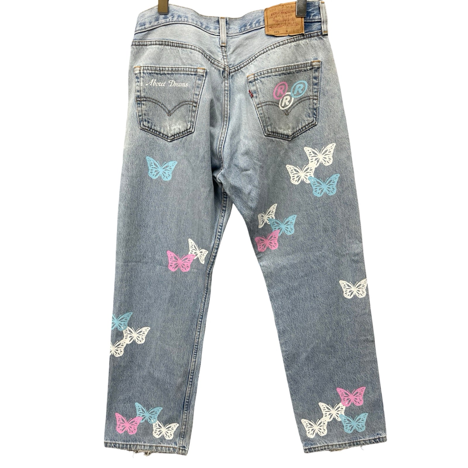 ABOUT DREAMS Butterfly Jeans Size W34 L30