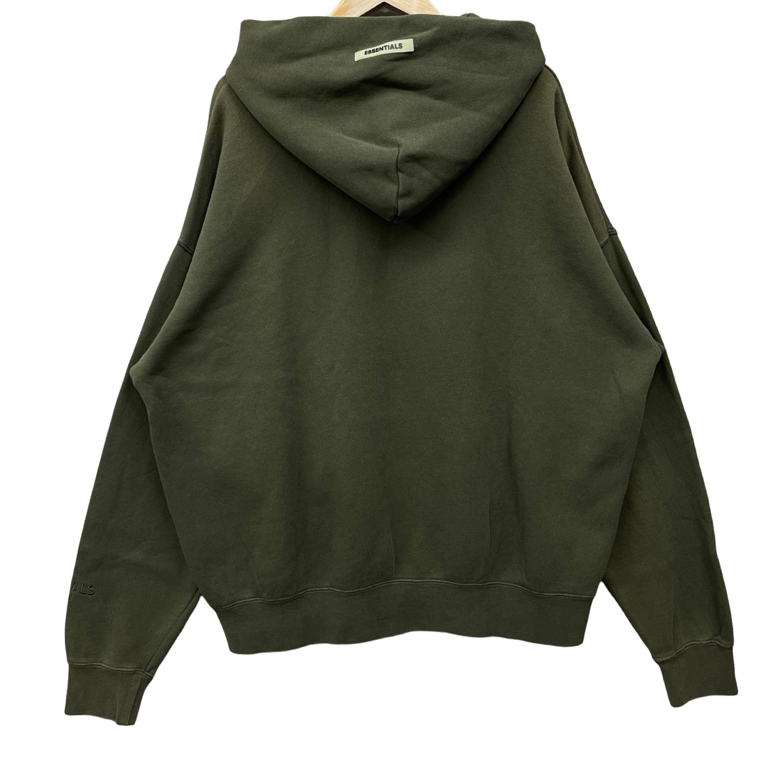 ESSENTIALS×FEAR OF GOD Logo Pullover Hoodie Size L