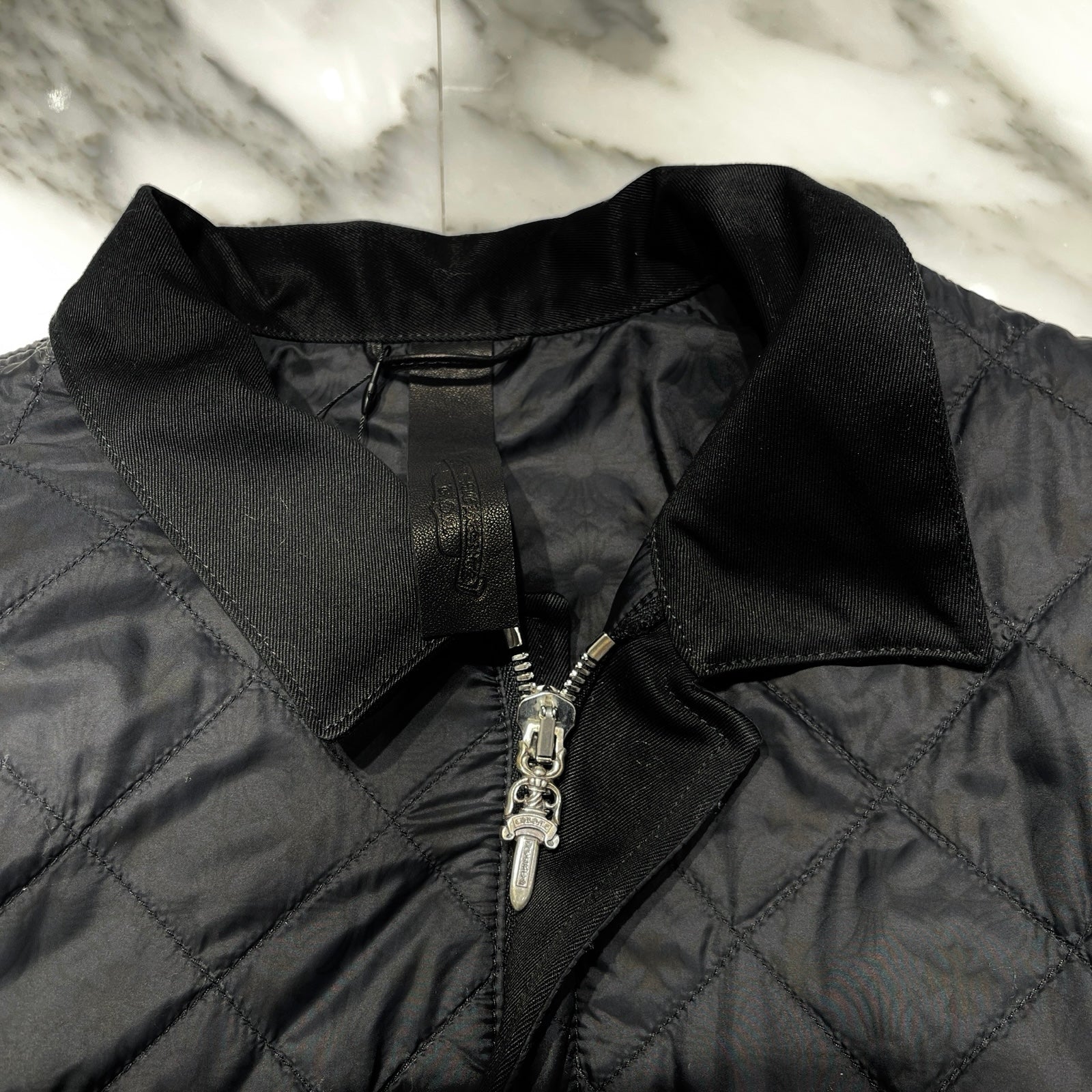 CHROME HEART × MATTY BOY CHOMPER Quilting Nylon Jacket Size M