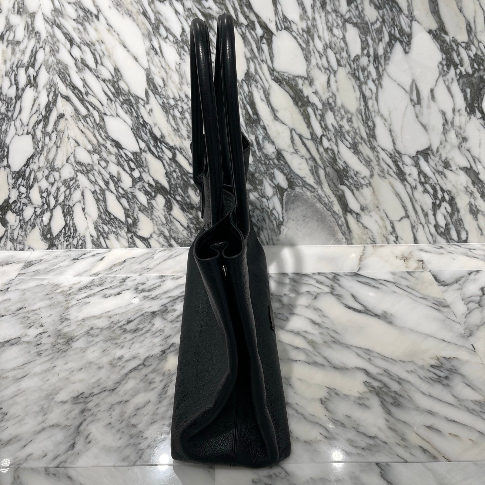 CHROME HEARTS 3 Cemetery Cross Patch Leather Tote Bag クロムハーツ 3セメタリークロス レザーパッチ トートバッグ