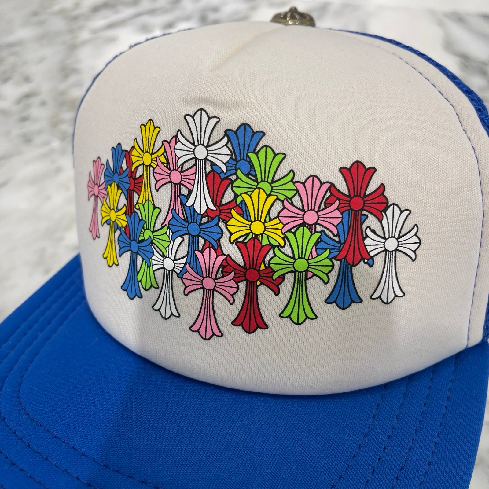 CHROME HEARTS Multi Cemetery Cross Trucker Cap Size ONE SIZE（53-60）クロムハーツ マルチセメタリークロス トラッカーキャップ