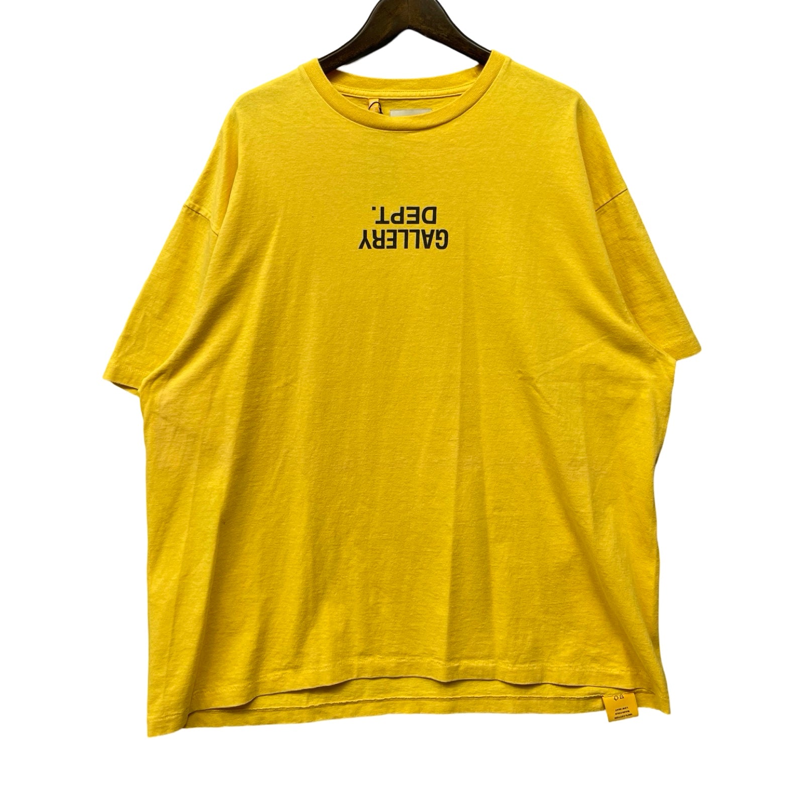 GALLERY DEPT. Fucked Up Logo Tee Gold Size 2XL