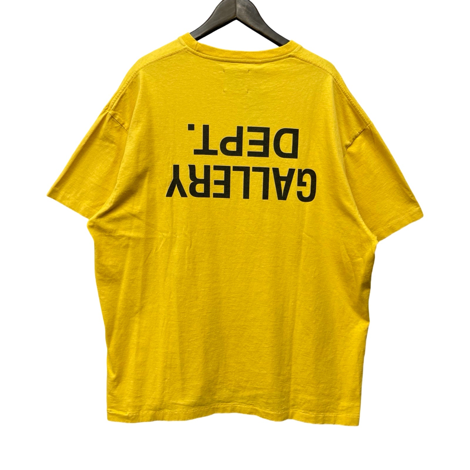 GALLERY DEPT. Fucked Up Logo Tee Gold Size 2XL