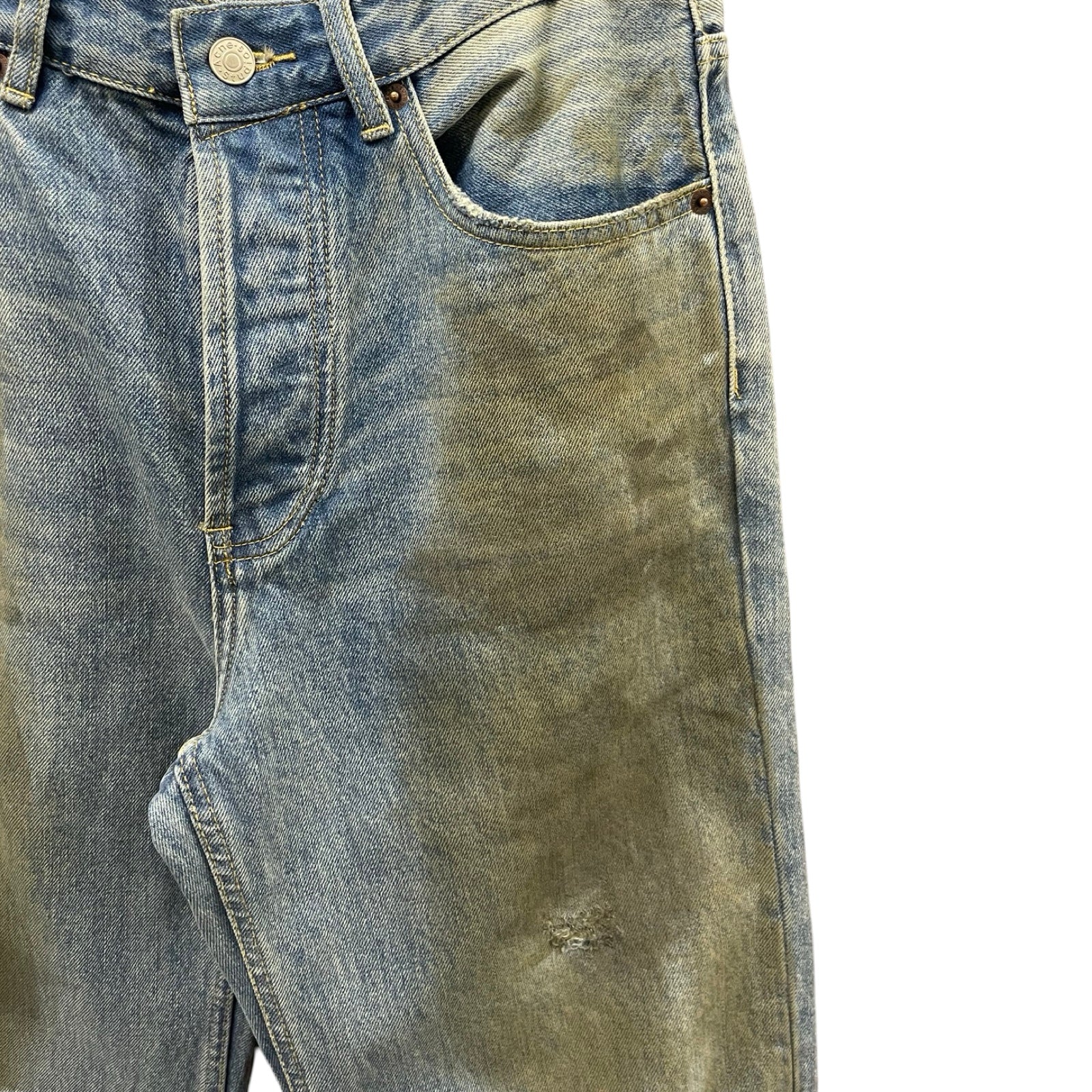 Acne Studios 2021AW Penicillin Treated Denim Pants Size 26×30