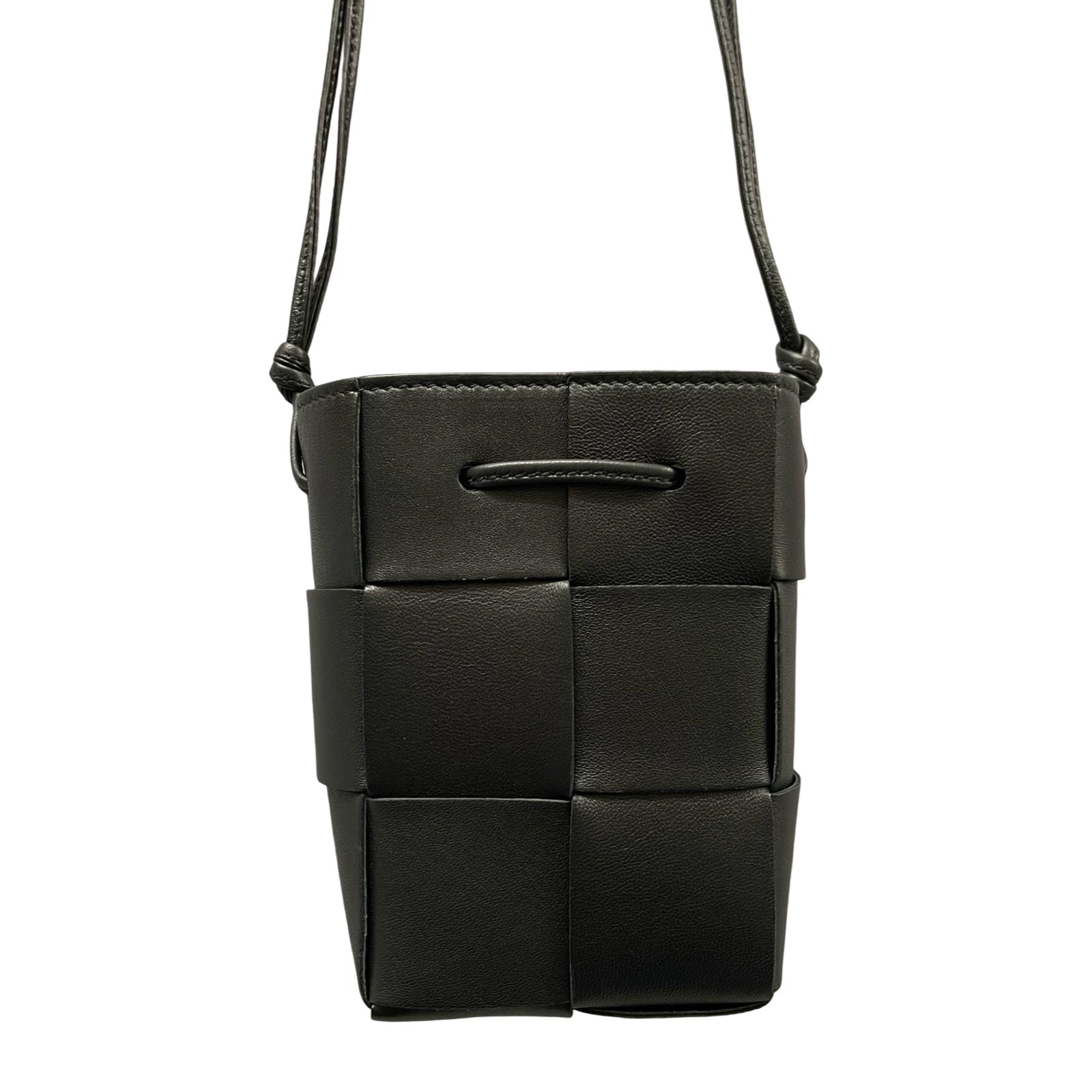 BOTTEGA VENETA Mini Cassette Cross Body Bucket Bag  680217 VCQC4 8425