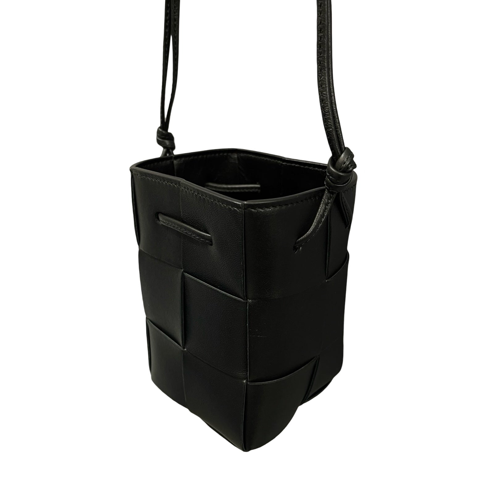 BOTTEGA VENETA Mini Cassette Cross Body Bucket Bag  680217 VCQC4 8425