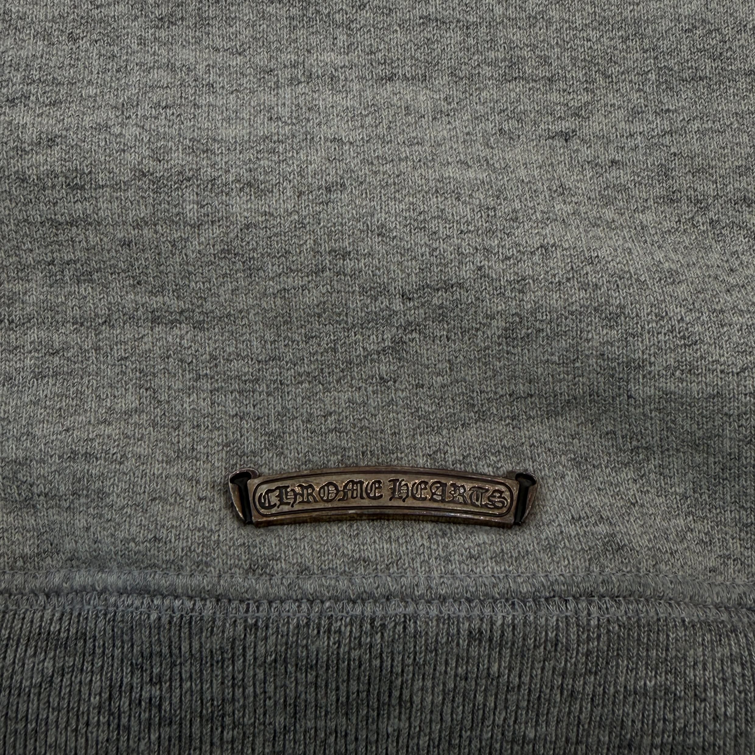 CHROME HEARTS 2025SS Y NOT Cemetery Cross Applique Embroidery Pullover Hoodie Size XL クロムハーツ ワイノット セメタリークロス アップリケ刺繡 プルオーバーフーディ サイズXL