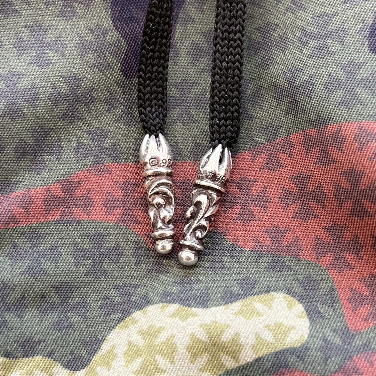 CHROME HEARTS SURF BRITCHES CH PLUS Camouflage Nylon Swim Shorts Size 34 クロムハーツ サーフ ブリーチズ CHプラス カモフラージュ ナイロン スイムショーツ サイズ34