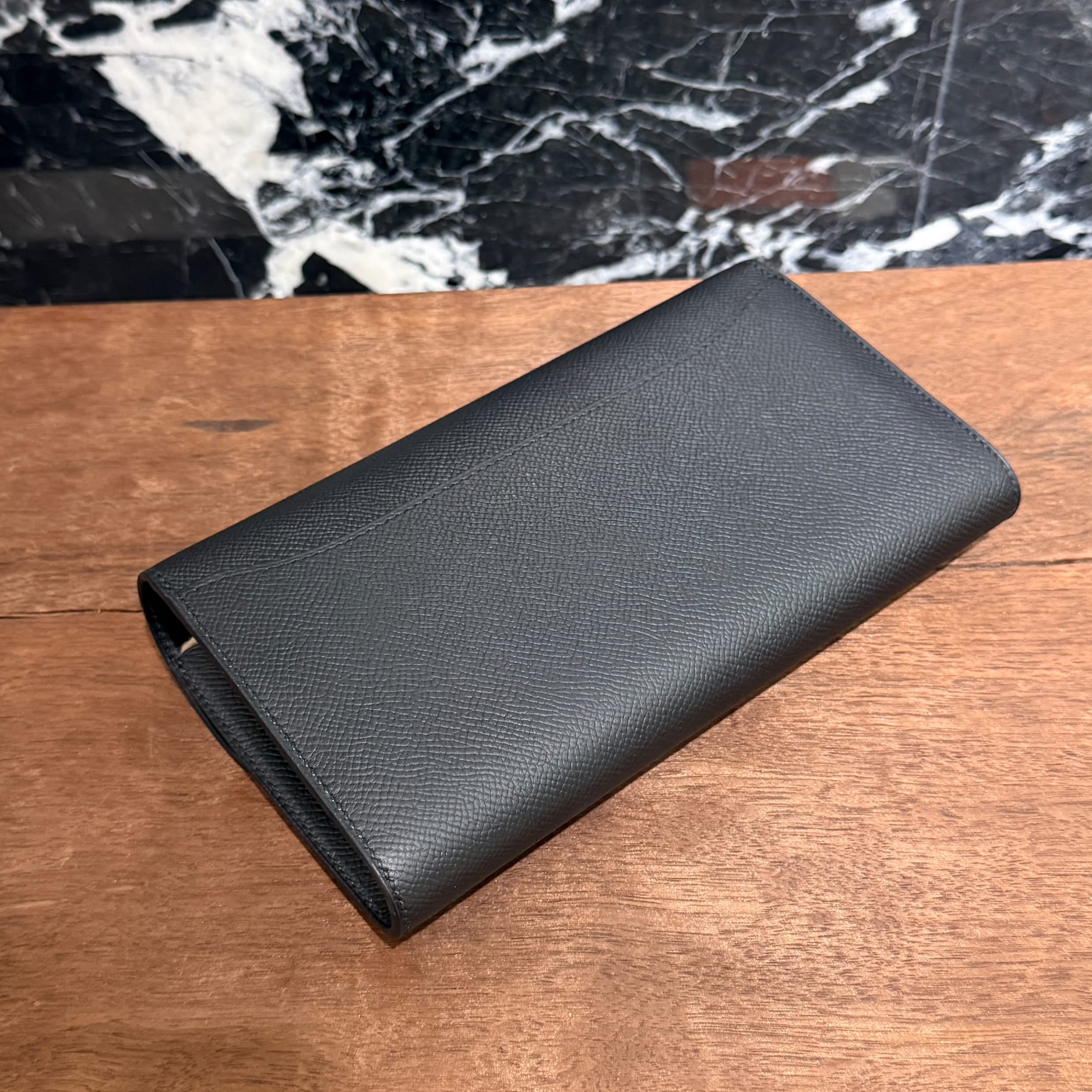 HERMES Constance To Go "NOIR" Leather Long Wallet K刻印 エルメス コンスタンス トゥ ゴー "ノワール" レザーロングウォレット K刻印