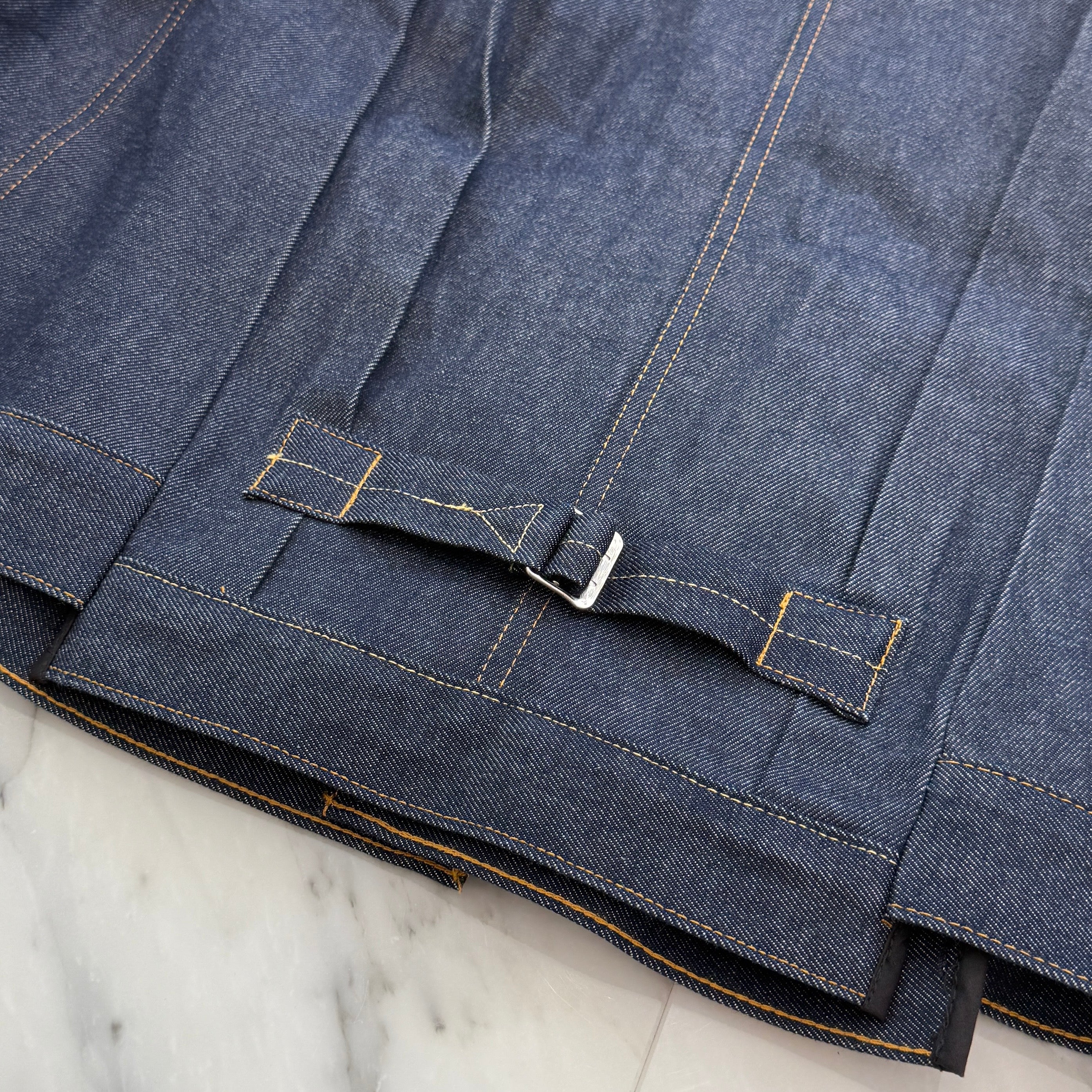 sacai × Levi's 2025SS Double Name Docking Denim Jacket 25-03708M Size S サカイ×リーバイス ダブルネーム ドッキング デニムジャケット サイズS