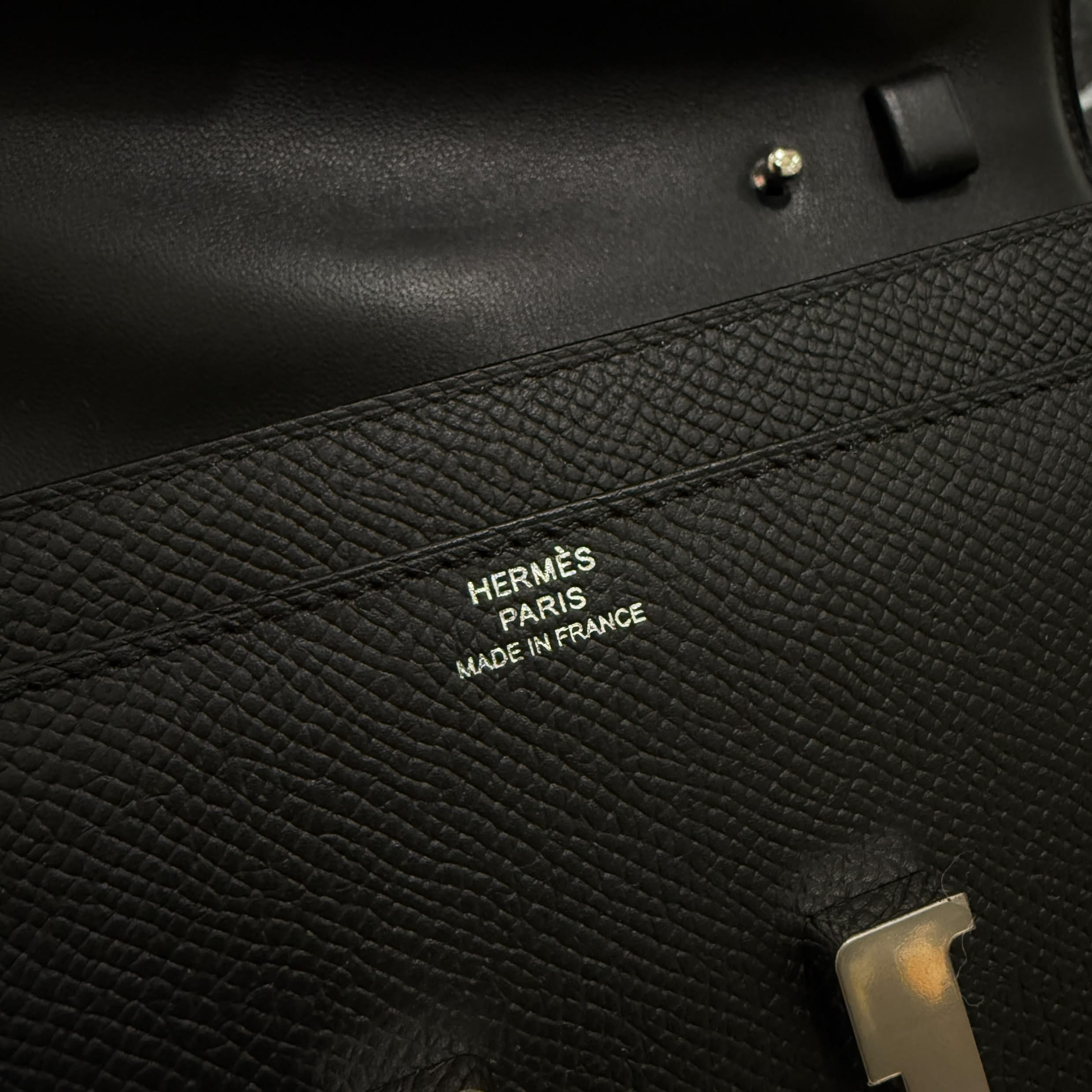 HERMES Constance To Go "NOIR" Leather Long Wallet K刻印 エルメス コンスタンス トゥ ゴー "ノワール" レザーロングウォレット K刻印