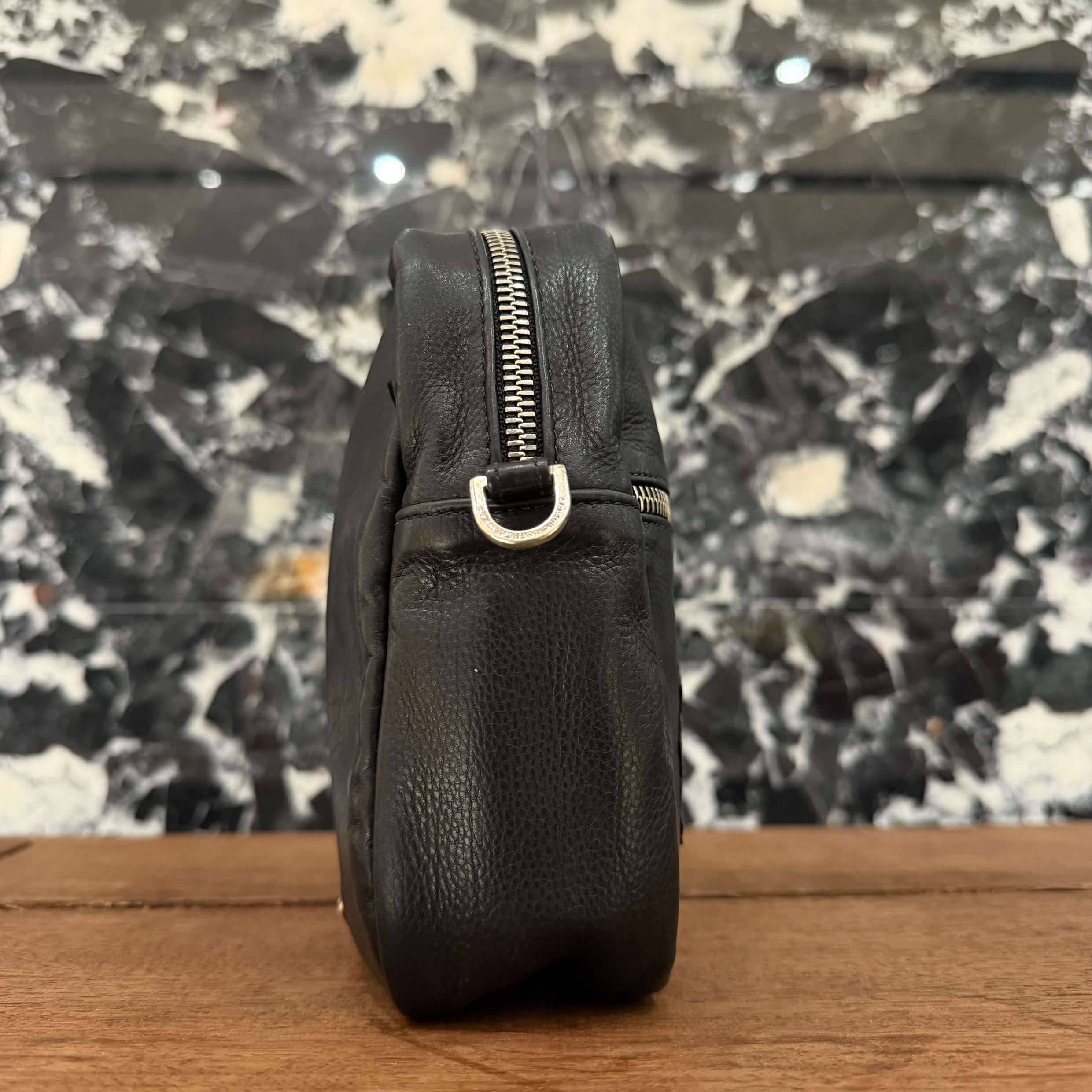 CHROME HEARTS TAKAMINI 3 Cemetery Cross Patch Shoulder Bag クロムハーツ タカミニ 3セメタリークロスパッチ ショルダーバッグ