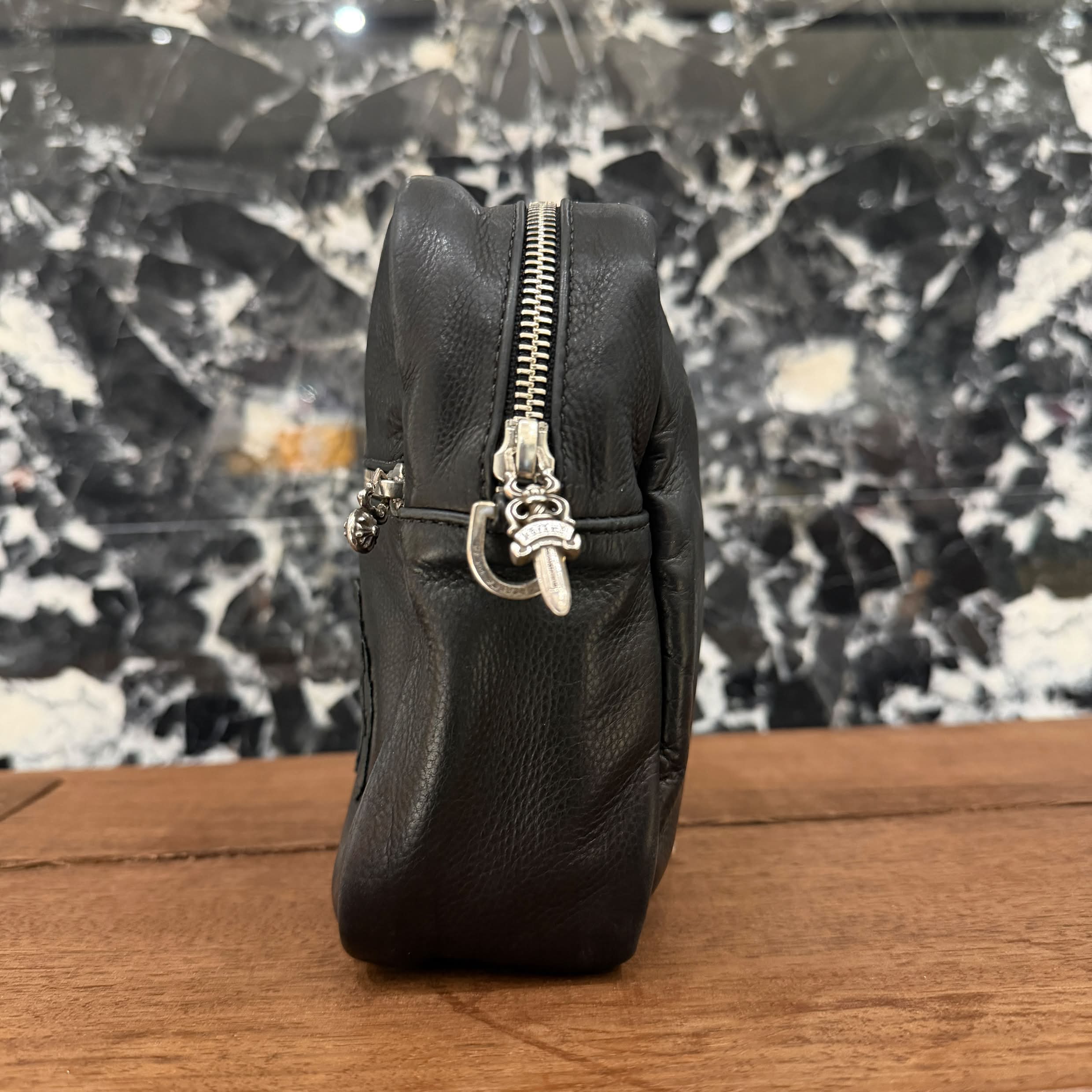 CHROME HEARTS TAKAMINI 3 Cemetery Cross Patch Shoulder Bag クロムハーツ タカミニ 3セメタリークロスパッチ ショルダーバッグ