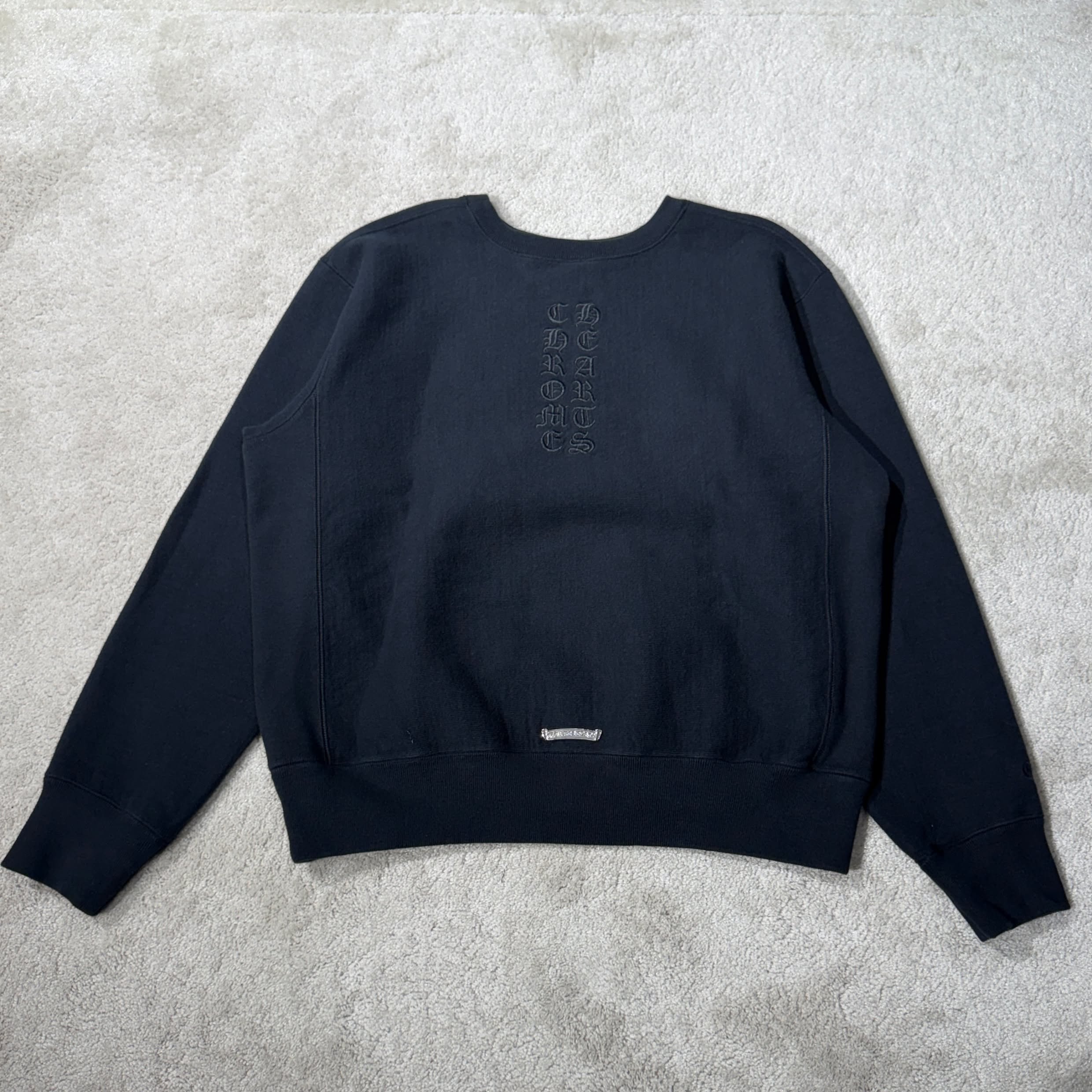CHROME HEARTS Y NOT Vine Dagger Logo Embroidery Sweat Shirt Size L クロムハーツ ワイノット ヴァインダガー ロゴ刺繍 スウェットシャツ サイズL