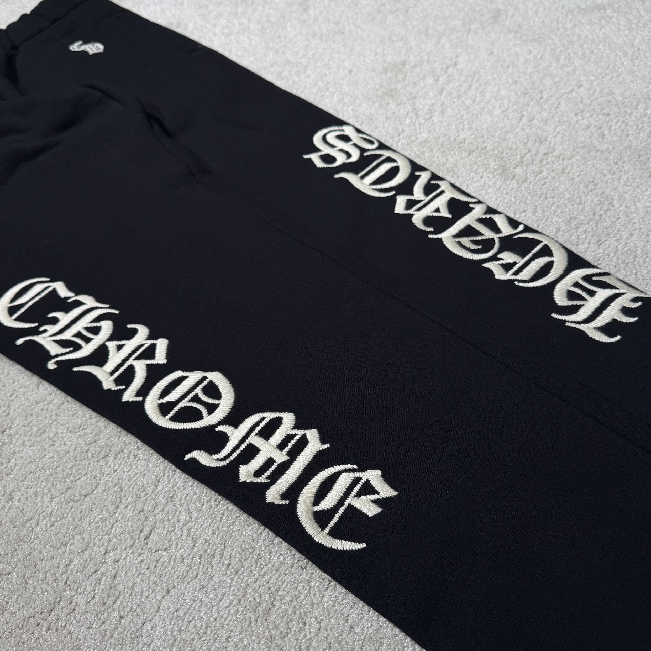 CHROME HEARTS Y NOT SLO RIDE LOGO SWEAT LONG PANTS Size M クロムハーツ ワイノット スローライド ロゴ刺繍 スウェットロングパンツ サイズM