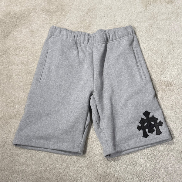 CHROME HEARTS Y NOT 3 Cemetery Cross Patch Sweat Half Pants Size L クロムハーツ ワイノット 3セメタリークロスパッチ スウェットハーフパンツ サイズL