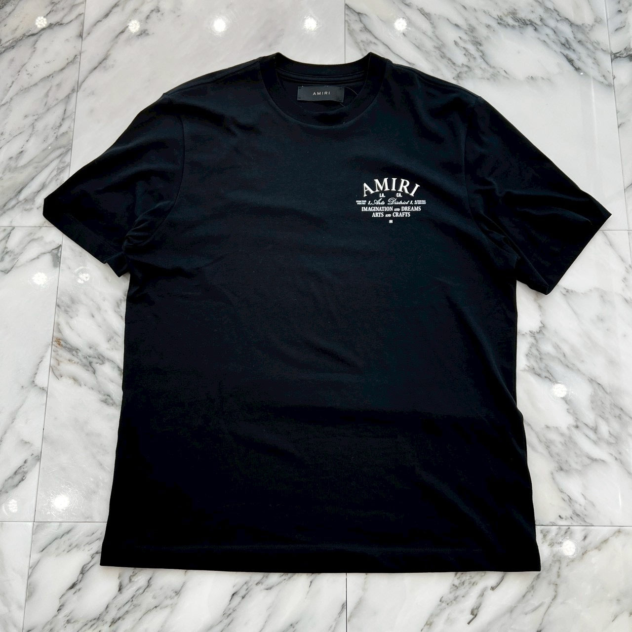 AMIRI 2025AW "Arts District" Logo Print Tee AMJYTE1071 Size M アミリ "アーツ ディストリクト" ロゴプリント Tシャツ サイズM