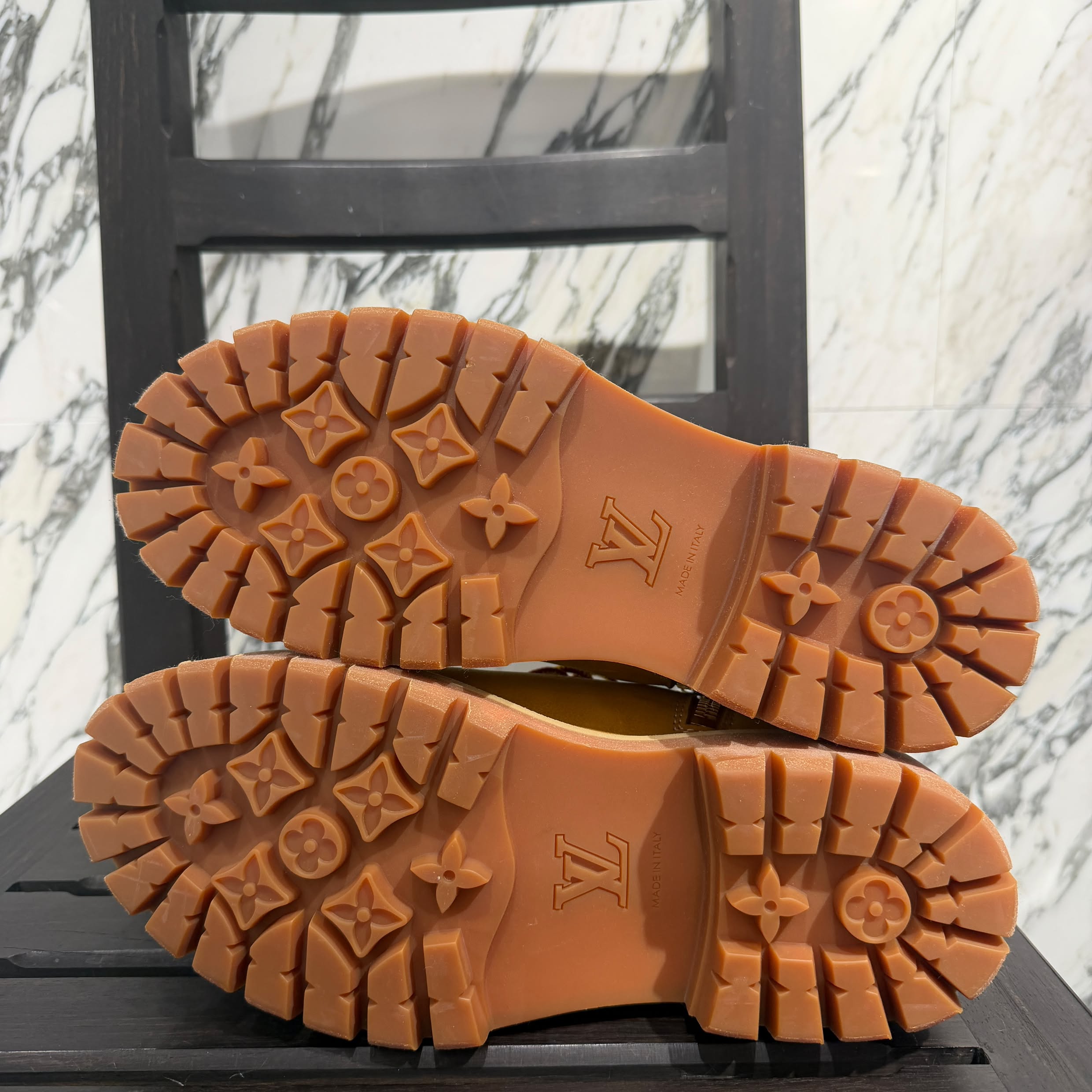 LOUIS VUITTON × Timberland 2024AW Ankle Boots 1AD74Z Size US 8 1/2 (約26.5cm) ルイヴィトン × ティンバーランド アンクルブーツUS8 1/2 (約26.5cm)