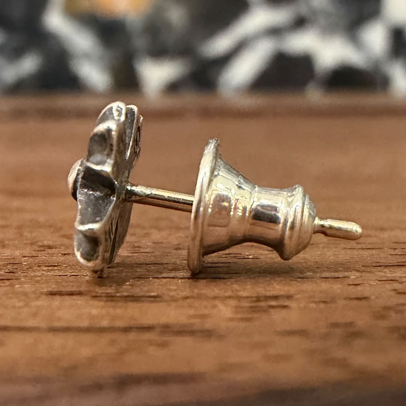 CHROME HEARTS CH Plus Cross Stud Earring クロムハーツ CHプラス クロス スタッズ イヤリング ピアス