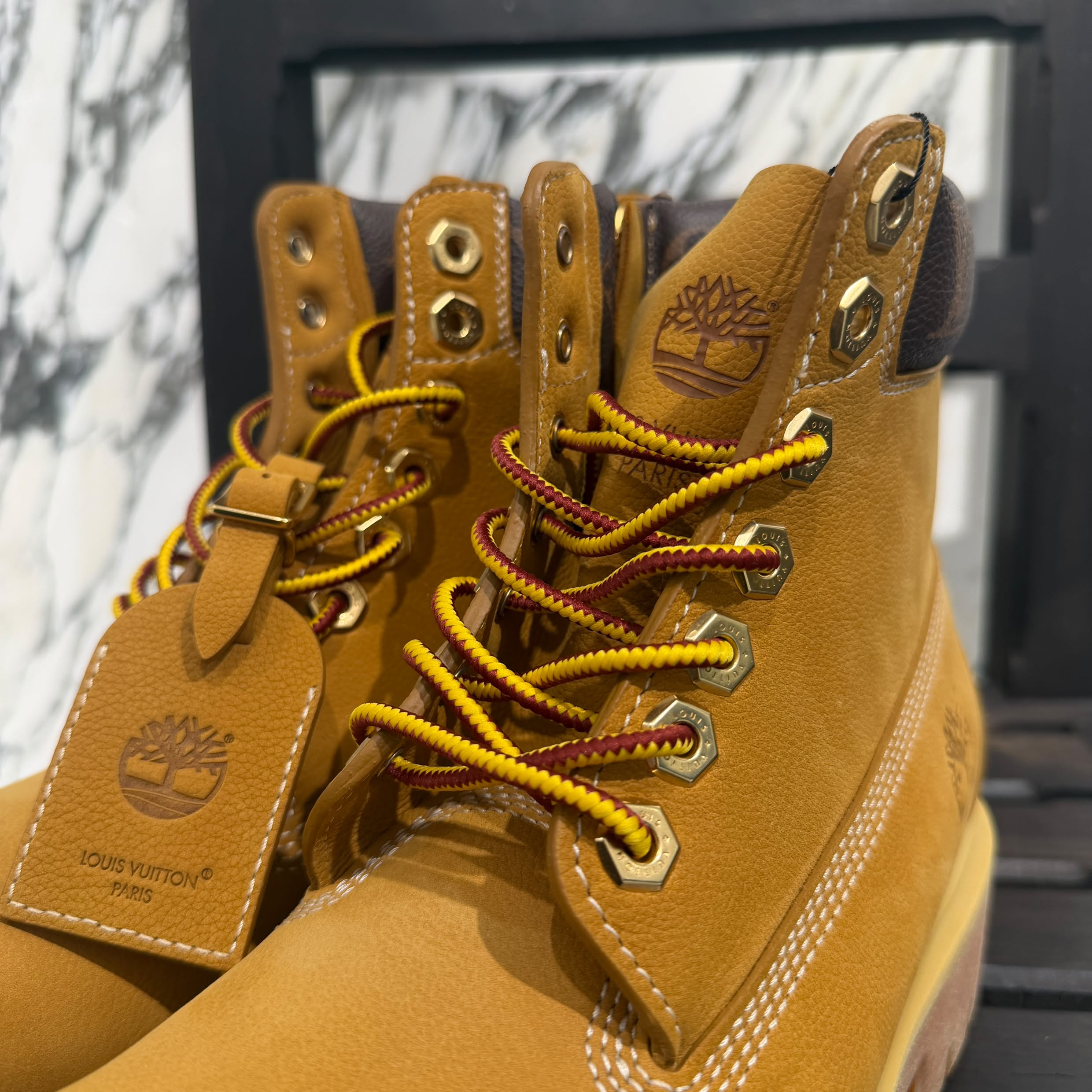 LOUIS VUITTON × Timberland 2024AW Ankle Boots 1AD74Z Size US 8 1/2 (約26.5cm) ルイヴィトン × ティンバーランド アンクルブーツUS8 1/2 (約26.5cm)