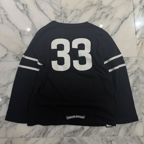 CHROME HEARTS 33 Horseshoe Print Long Sleeve Tee Size S クロムハーツ 33 ホースシュー プリント ロングスリーブＴシャツ サイズS