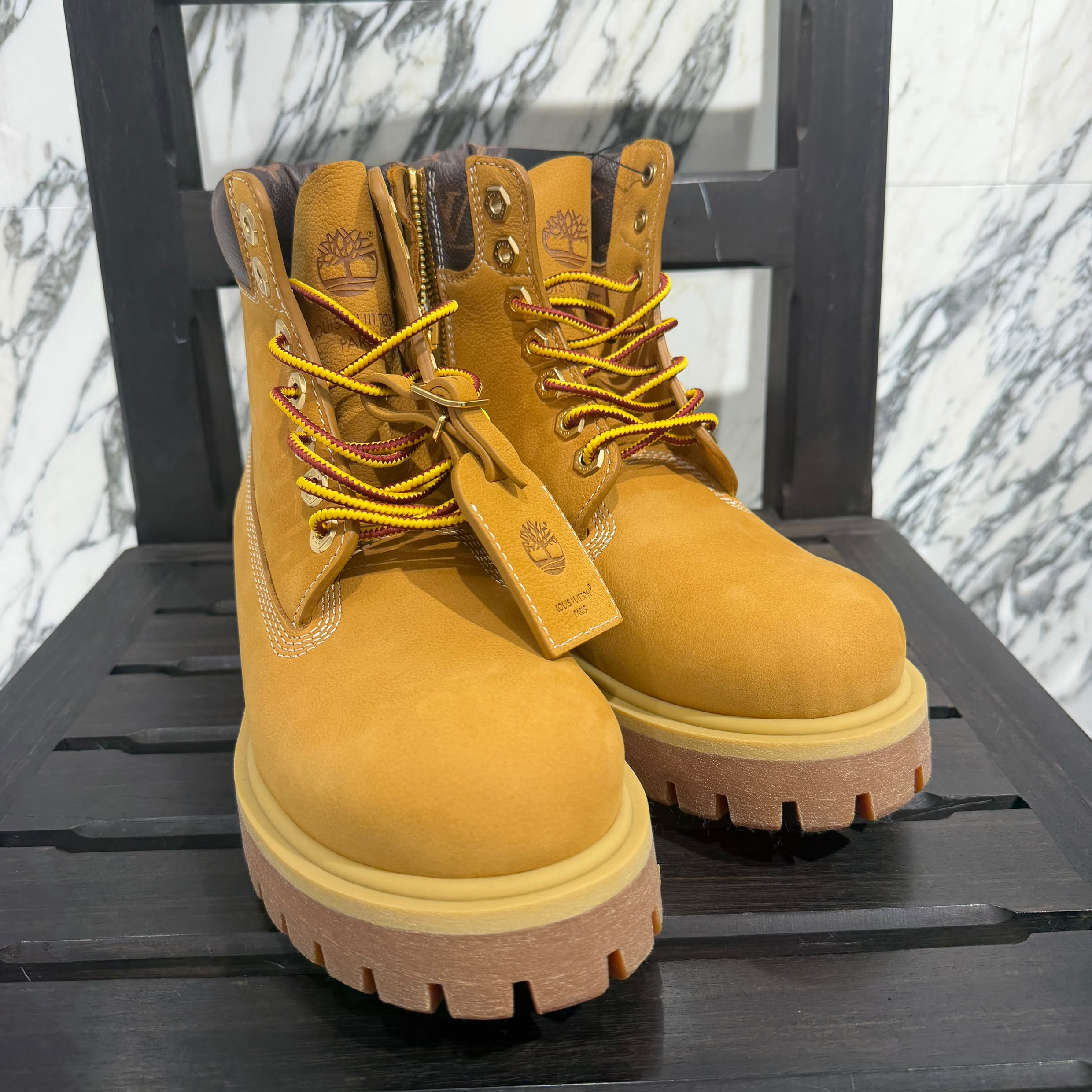 LOUIS VUITTON × Timberland 2024AW Ankle Boots 1AD74Z Size US 8 1/2 (約26.5cm) ルイヴィトン × ティンバーランド アンクルブーツUS8 1/2 (約26.5cm)